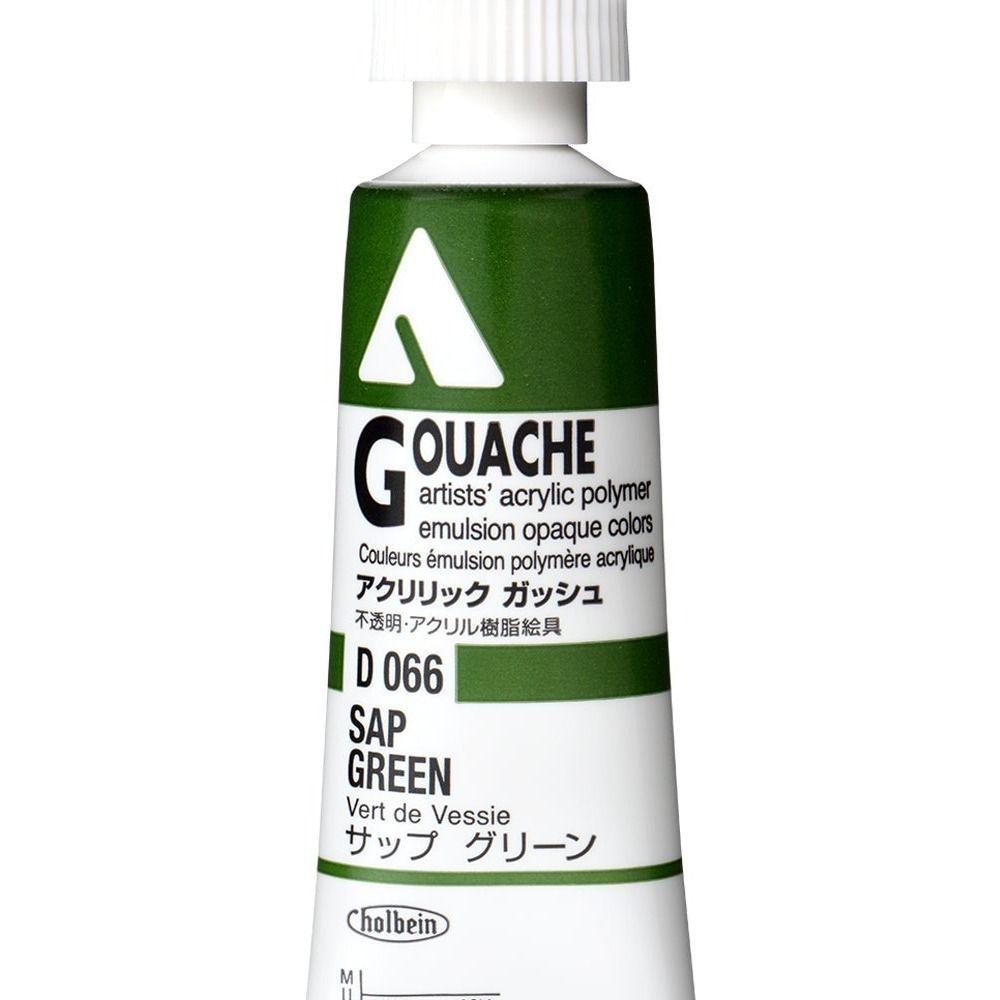 Holbein Acryla Gouache 20ml D066 Sap Green-2