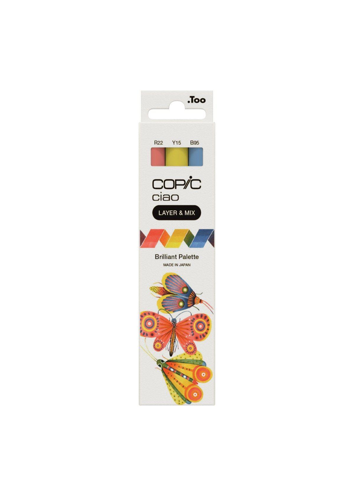 Copic Ciao Layer & Mix: Brilliant Palette (3 un.)-0