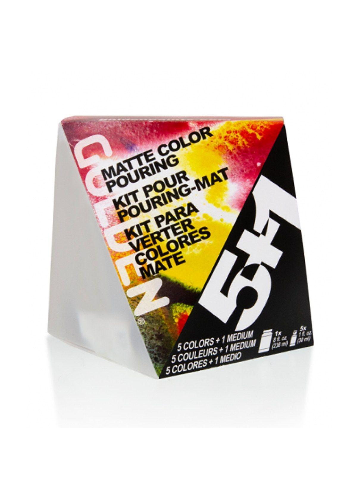 Golden Color Pouring KIT 5+1 Matte-0