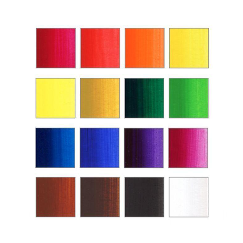Pintura Acrílica Holbein School Set 15 Tubos AU7395-3