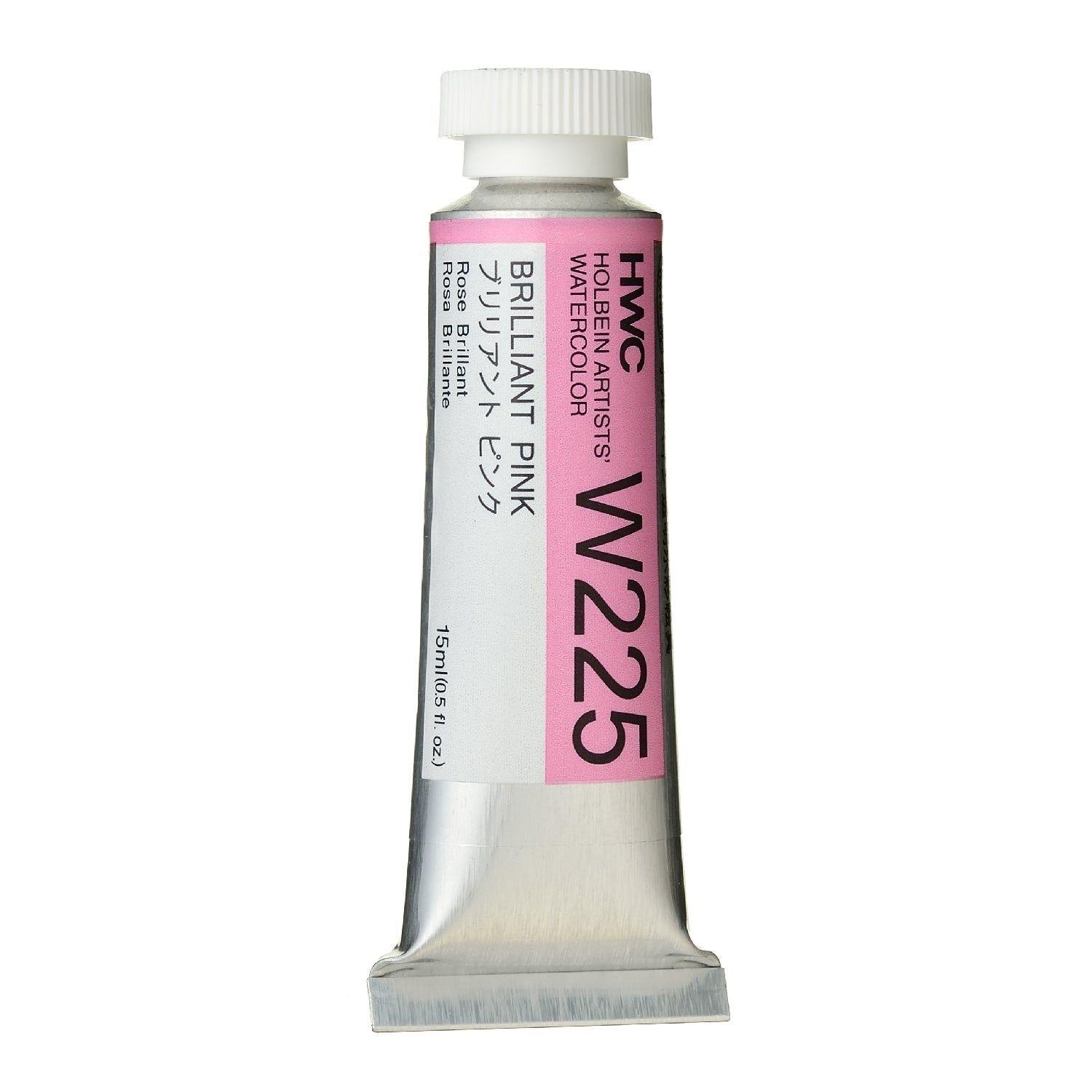 Acuarela Profesional Holbein HWC 15ml W225 Brilliant Pink-0