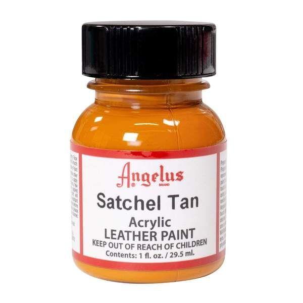 Pintura Cuero Angelus 1 oz Satchel Tan-0