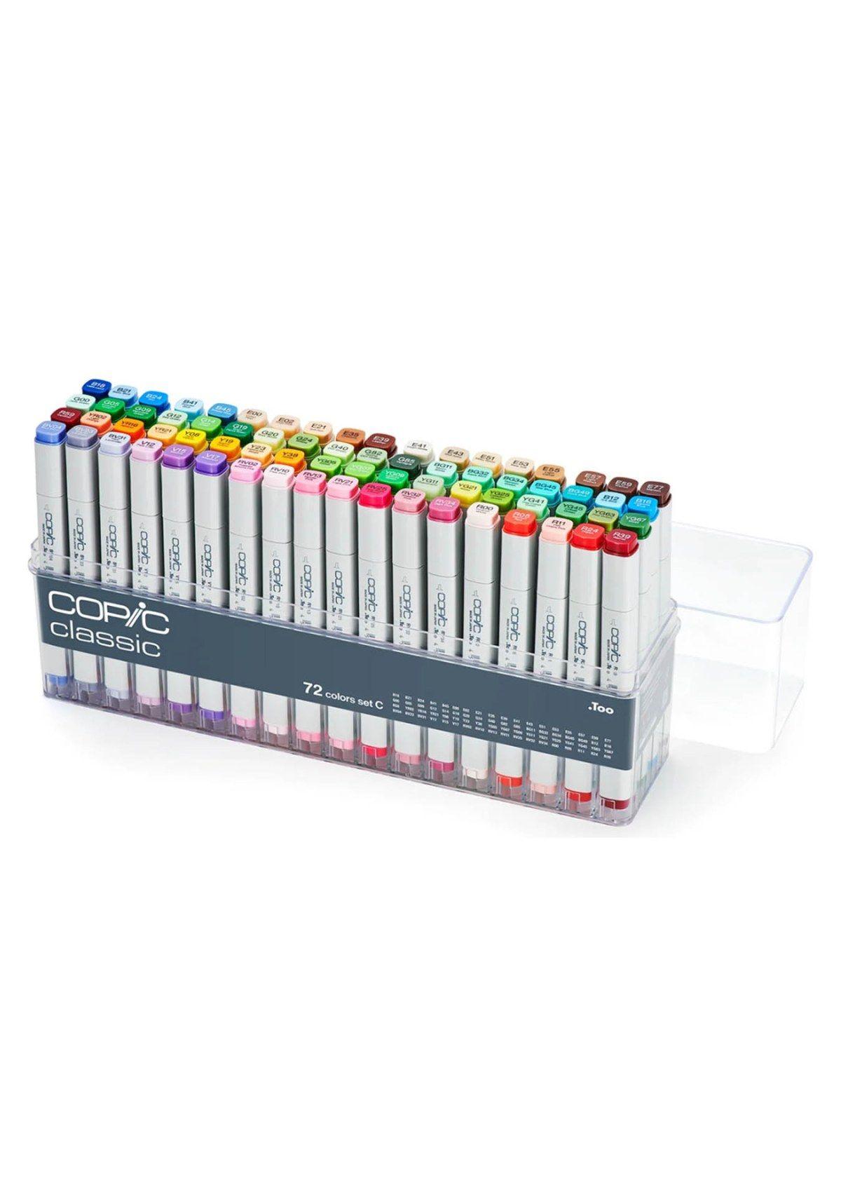 Marcadores Copic Classic Profesionales Set 72 Colores (C)-0