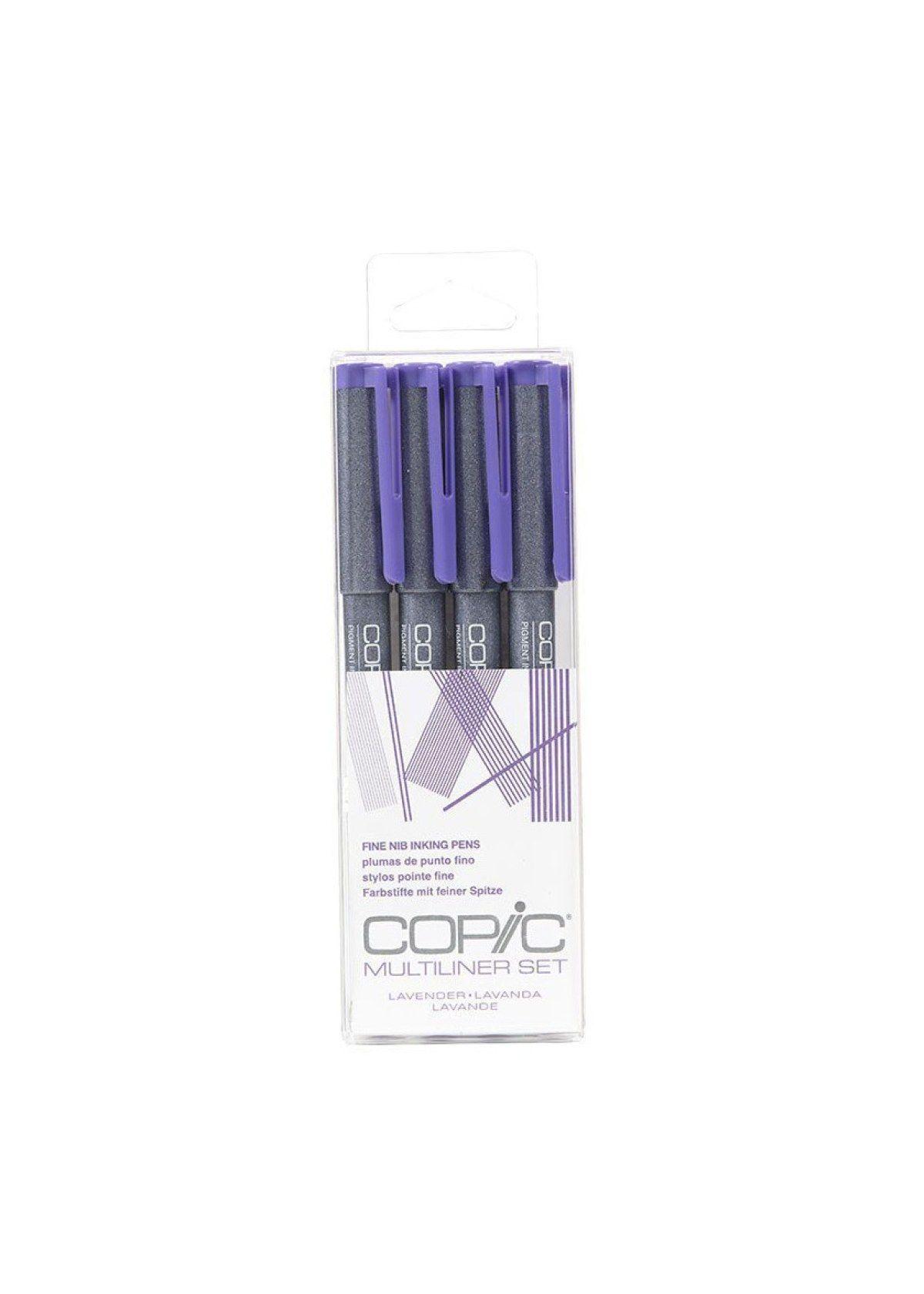 Multiliner desechable 4 Set: Lavender-1