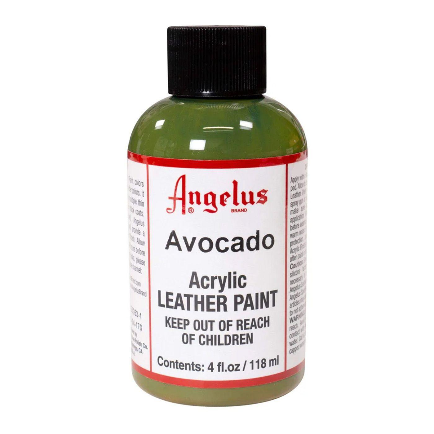 Pintura Cuero Angelus 4 onzas 170 Avocado Green-0