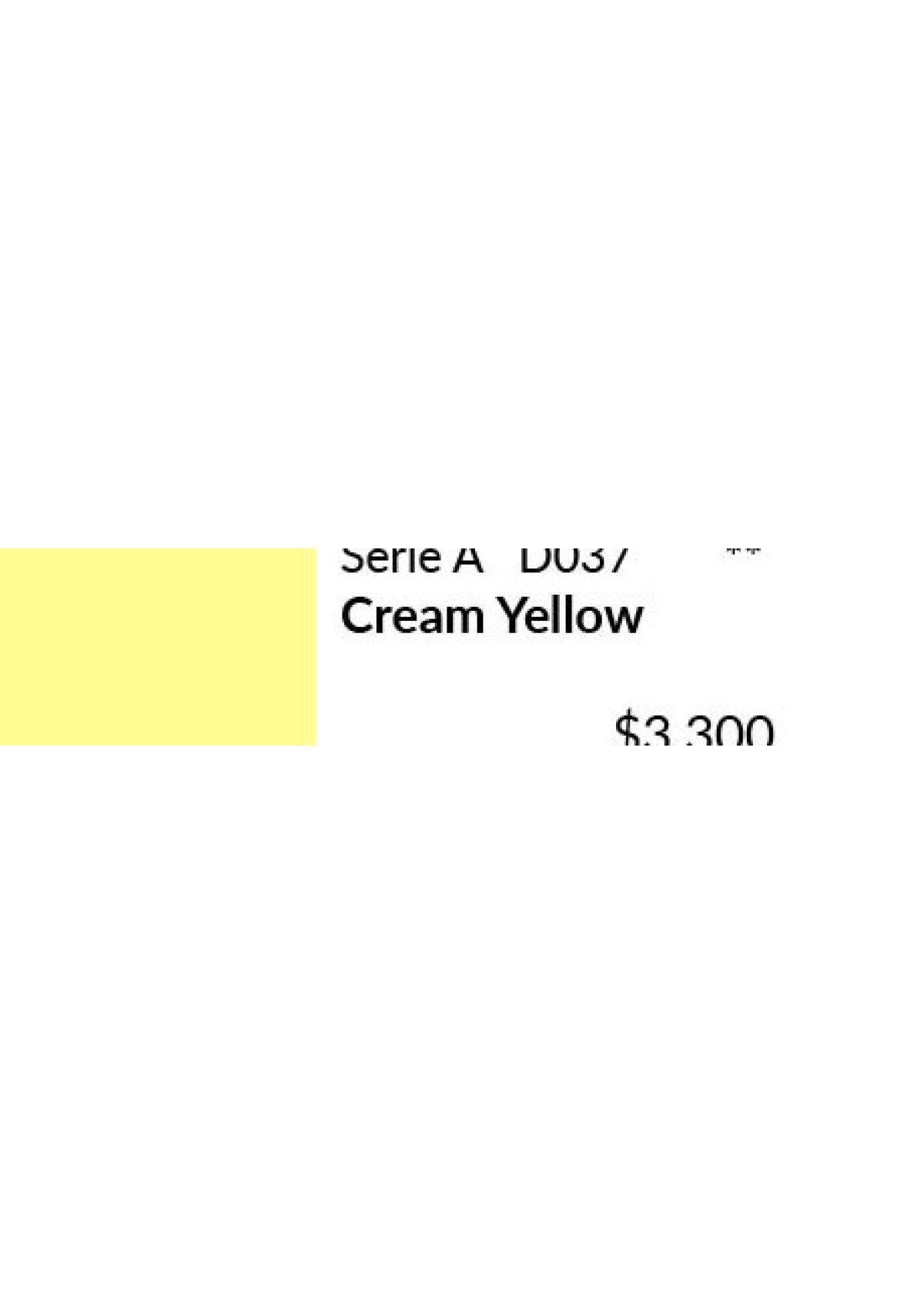 Holbein Acryla Gouache 20ml D037 Cream Yellow-2