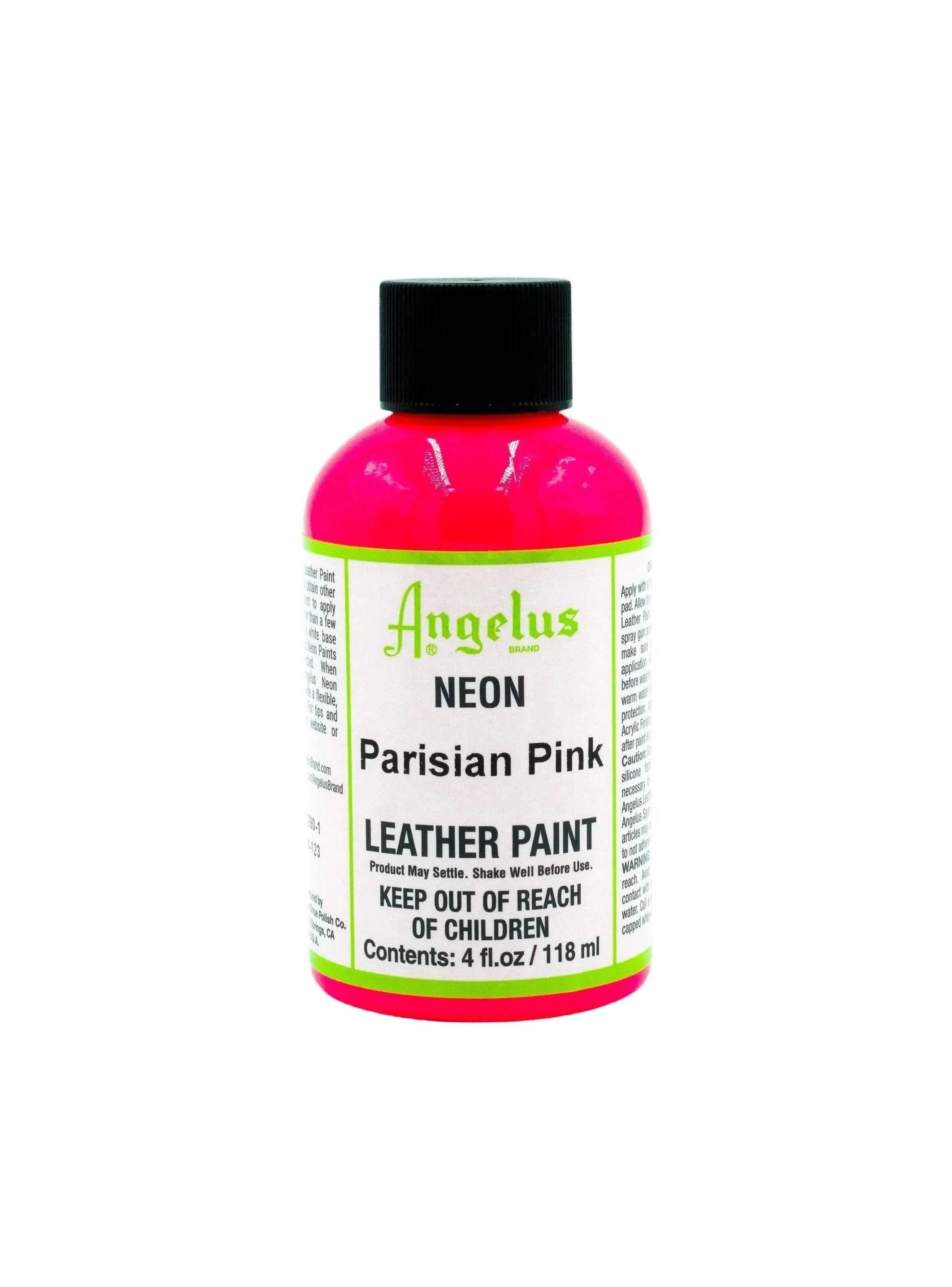 Pintura Cuero Angelus Neon 4 onzas 123 Parisian Pink-1