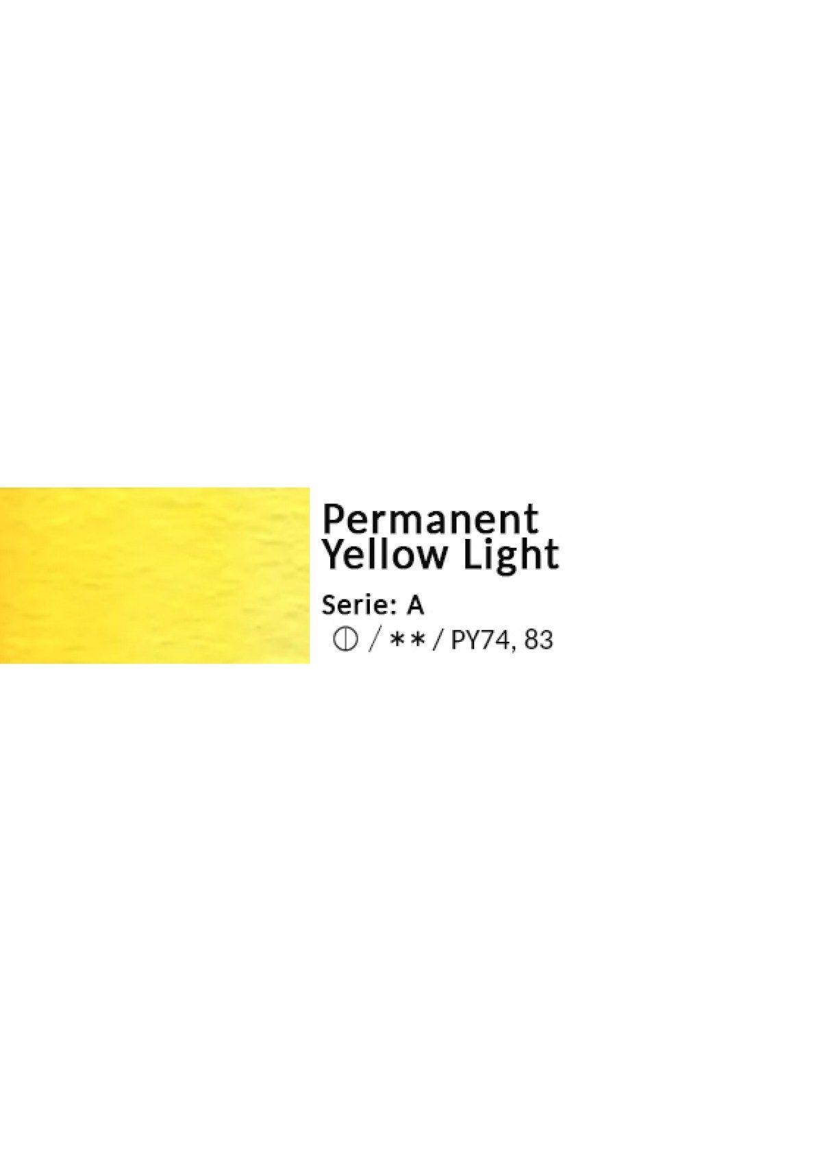 Acuarela Profesional Holbein HWC 5ml W036 Permanent Yellow Light-0