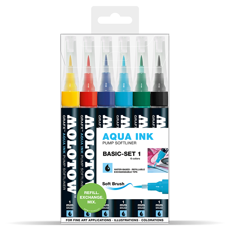 Aqua Ink Softliner 200462 Basic-Set 1-0