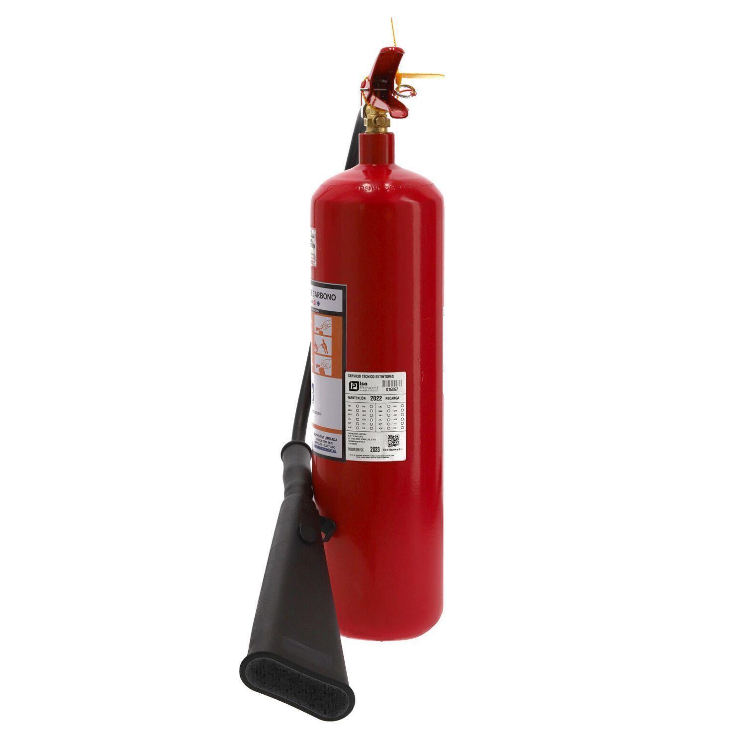 Extintor CO2 para fuegos BC 5 Kilos-2