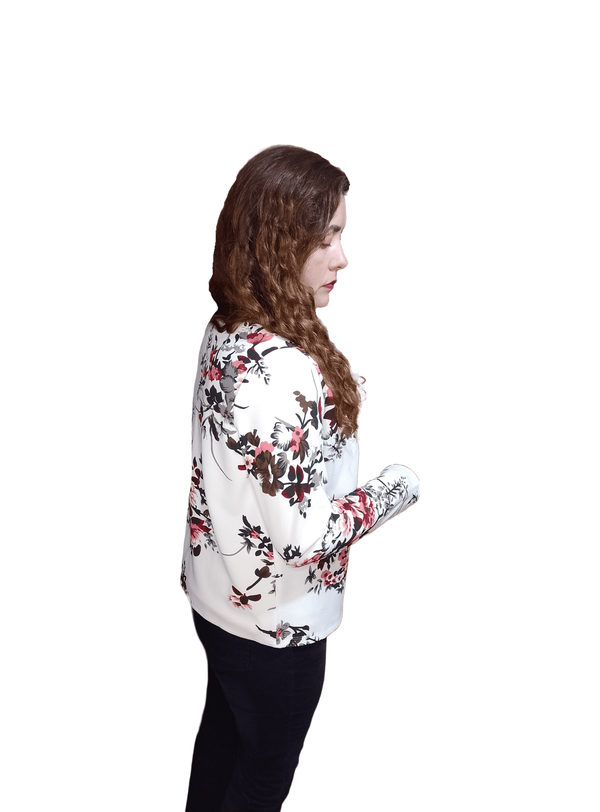Blusa Estilo Chaqueta Liviana Verano Manga Larga-3