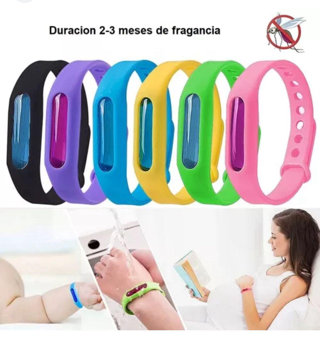 SET 12 PULSERAS REPELENTE MOSQUITOS-3