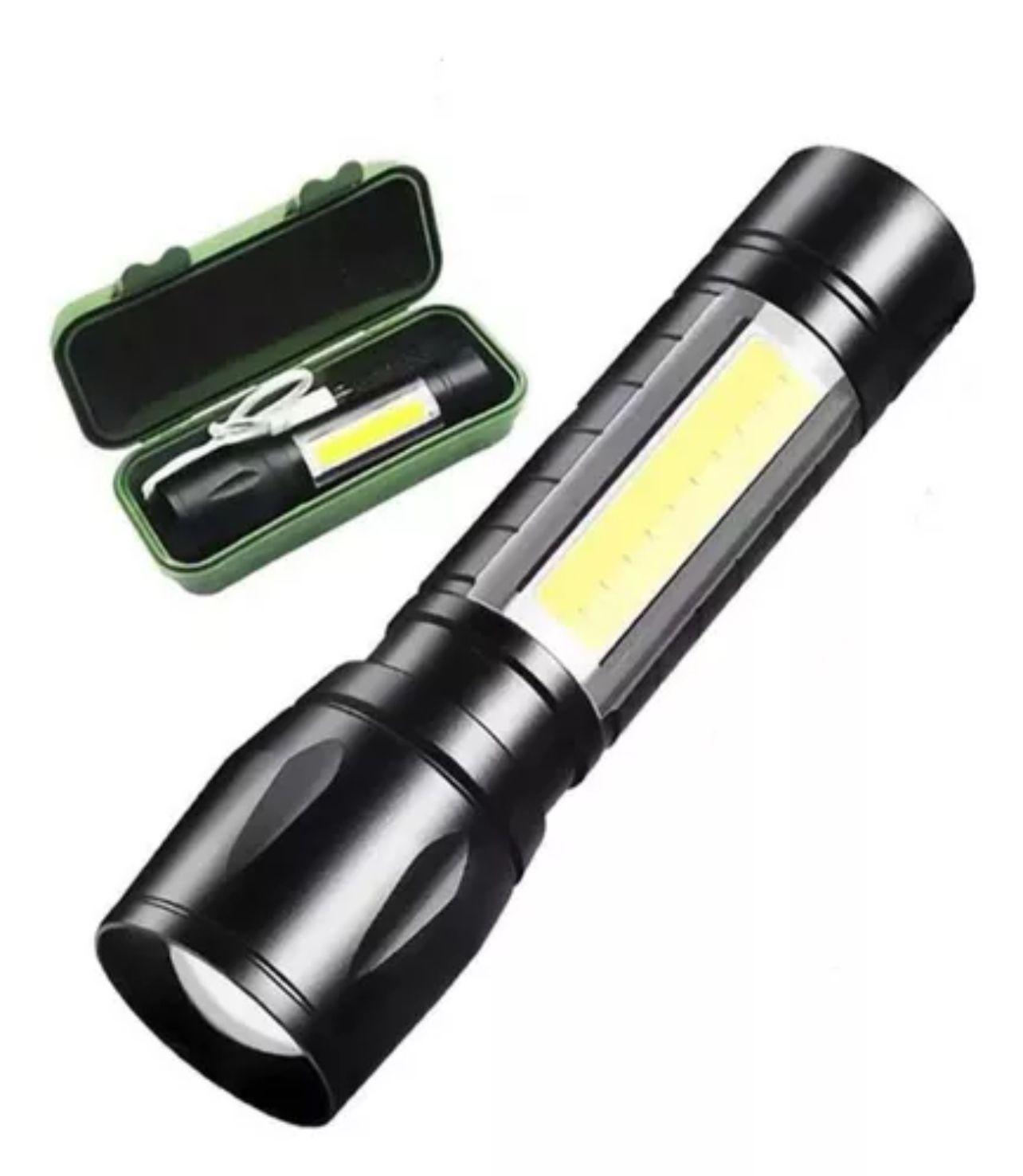 LINTERNA MINI 2 FUNCIONES RECARGABLE USB-2