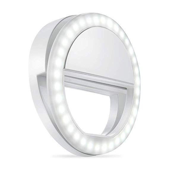 Anillo Aro De Luz Para Selfie Led Celular 3 Modos De Iluminacion-0