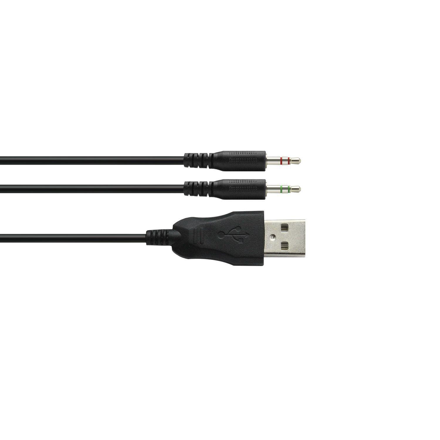 Audifonos Gamer Con Microfonos Y Control De Volumen-3