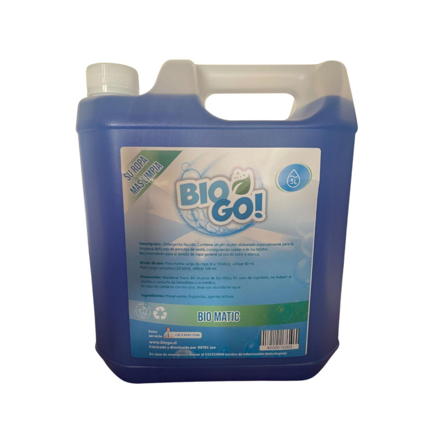 Detergente BioGo! Bio Matic 5 Litros-0