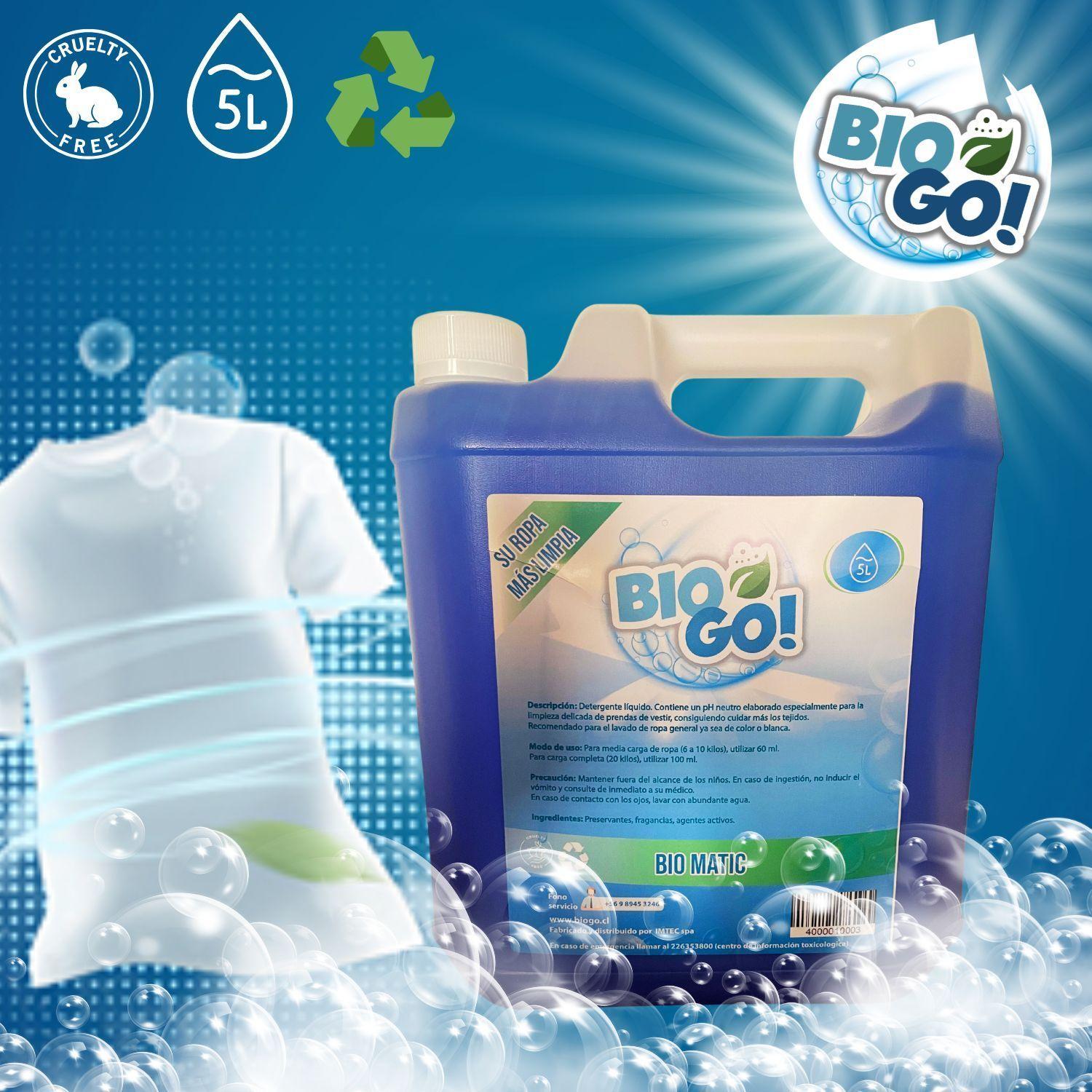 Detergente BioGo! Bio Matic 5 Litros-1