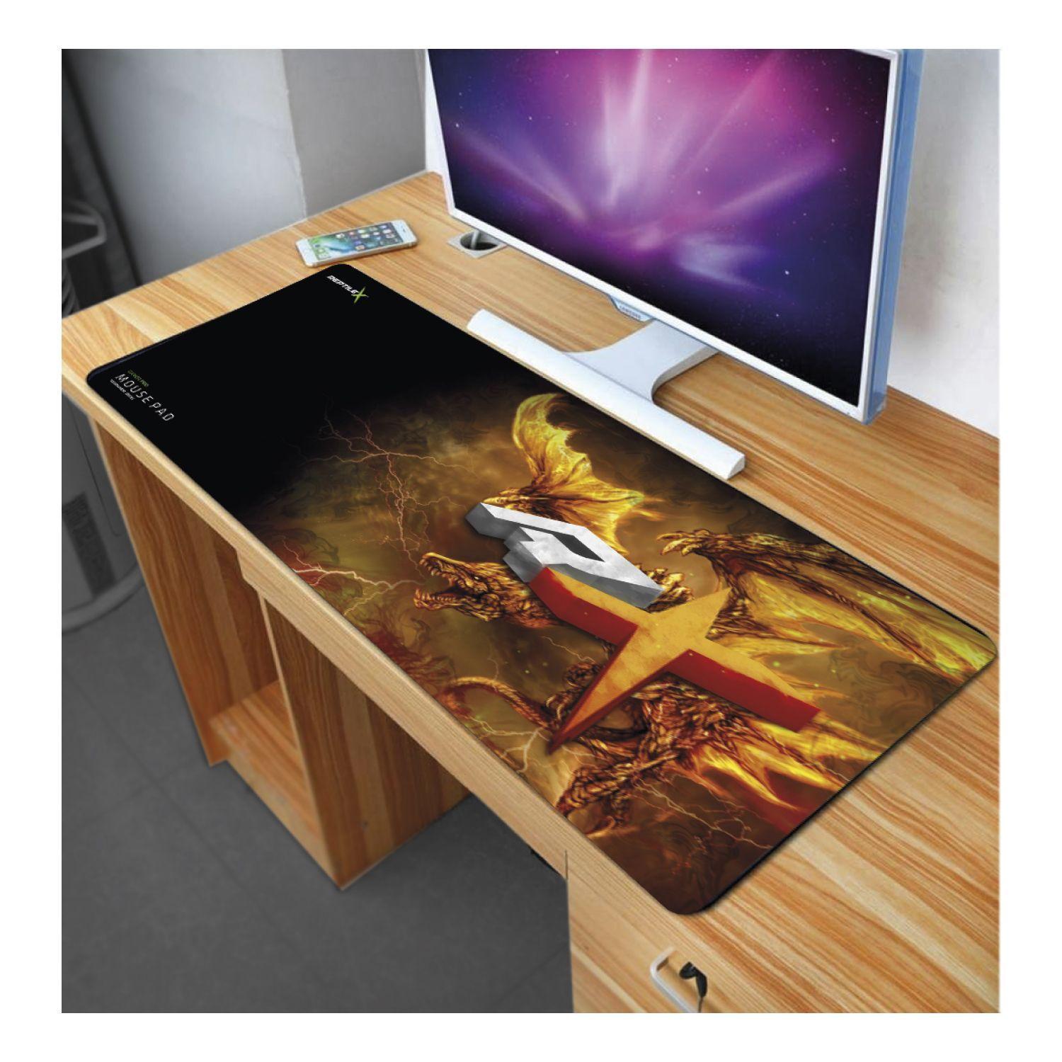 Mouse Pad Gamer Pro Reptile Orange-2