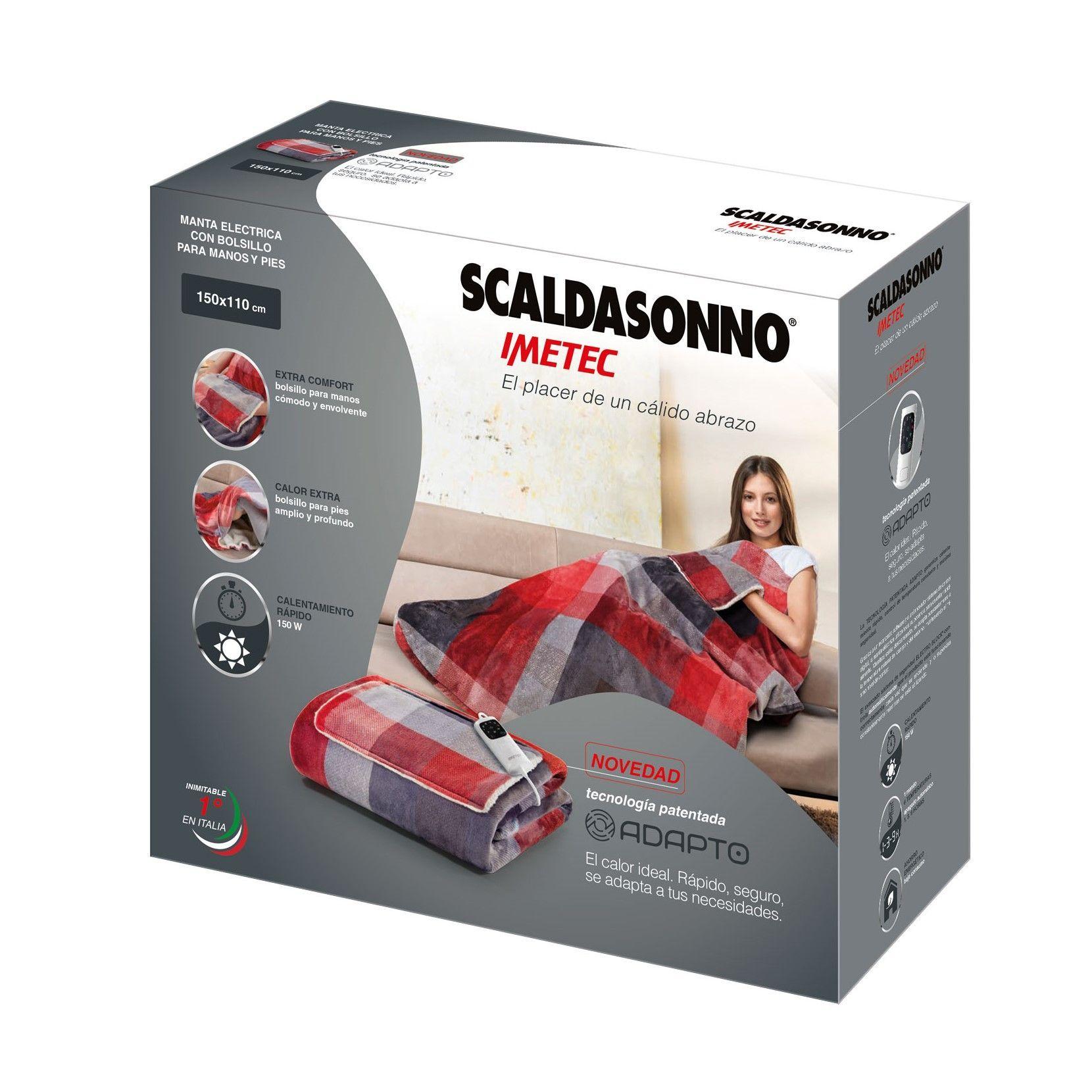 Manta Electrica Cuadrille Sin Bolsillo  120X160 Cm-0