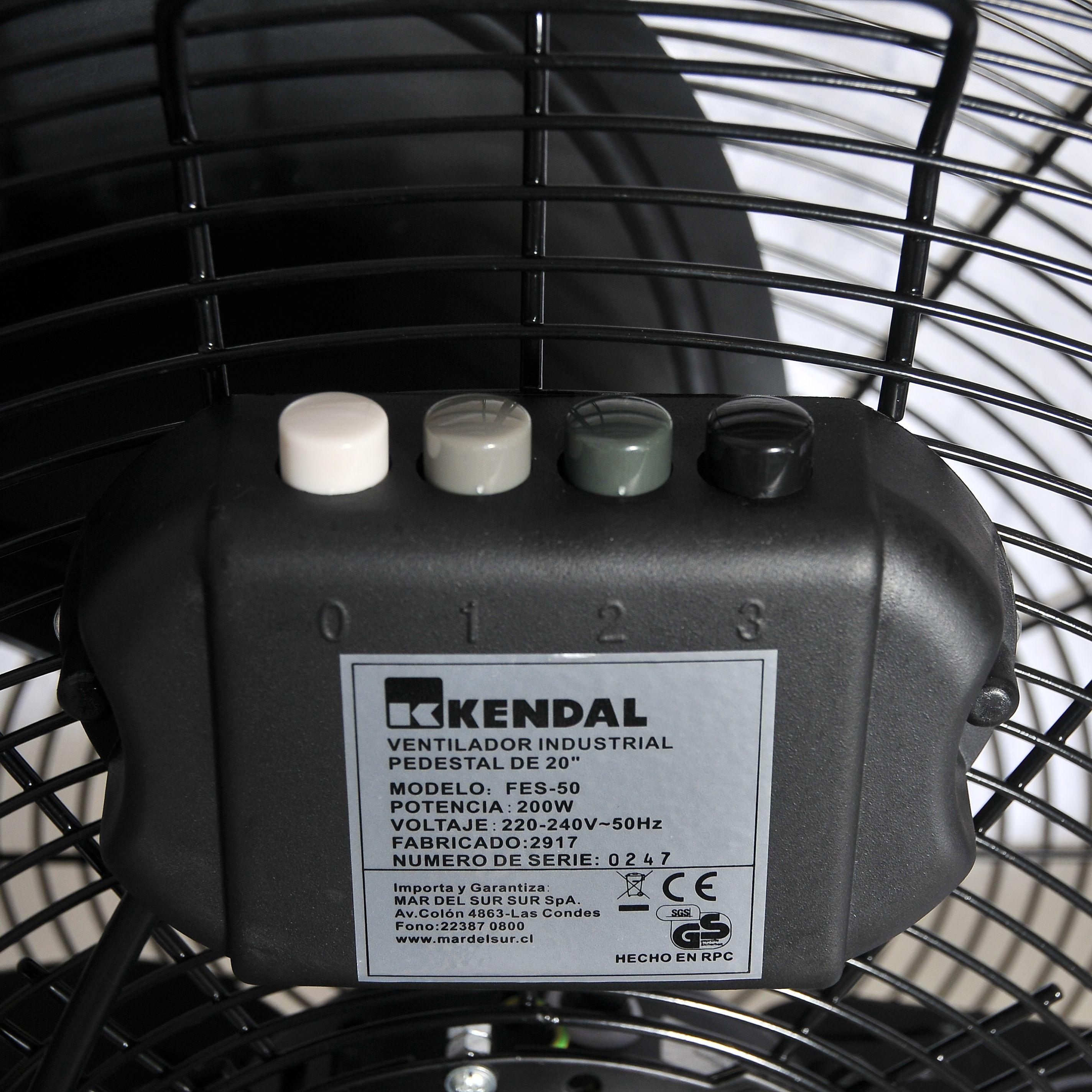 Ventilador Industrial Pedestal 20"  Fes-50-1