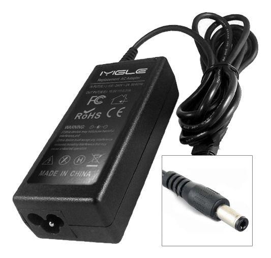 Cargador De Notebook Compatible Hacer/Toshiba/Packard Bell Pin5.5*2,5-2