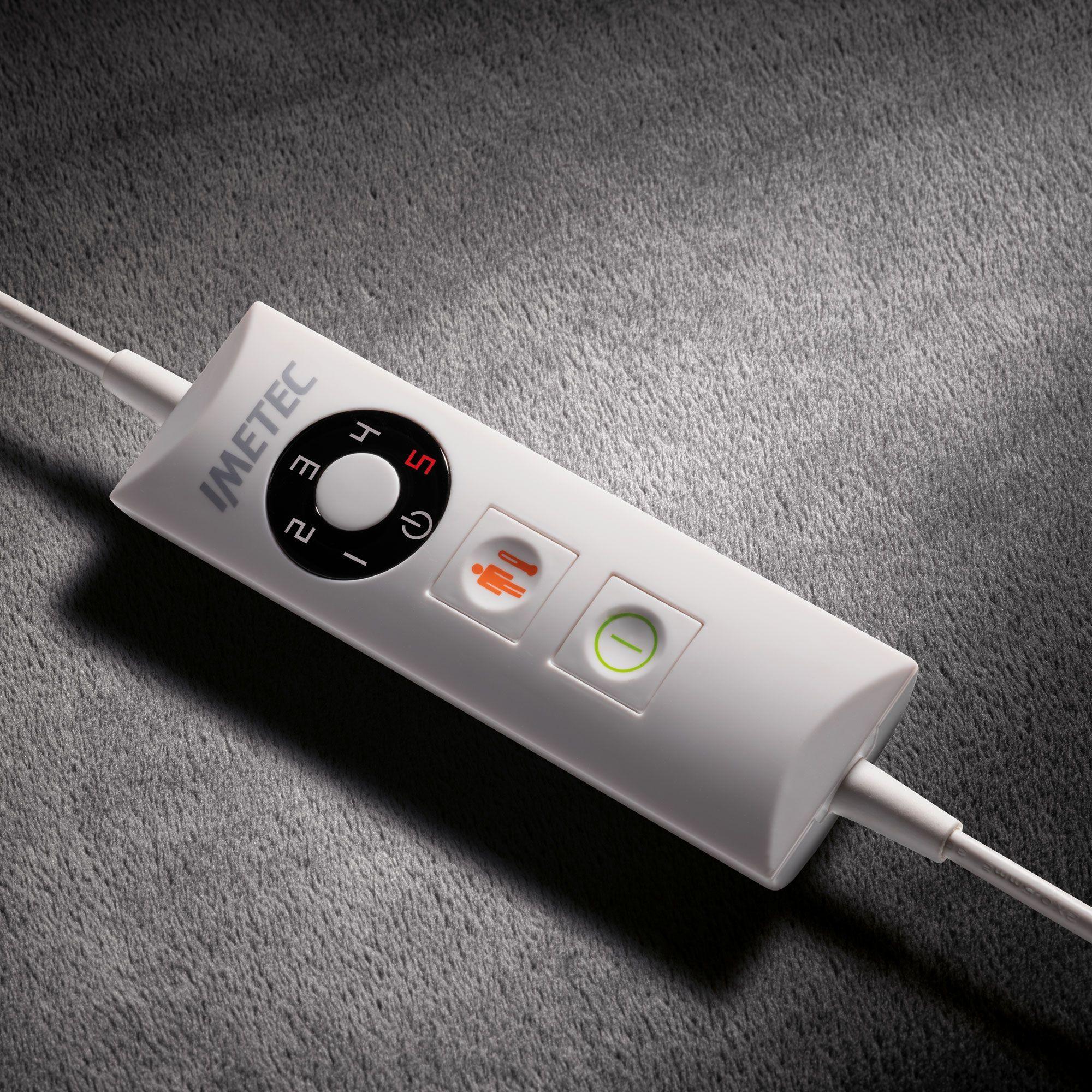 Almohadilla Térmica Cervical Scaldasonno Gris -3