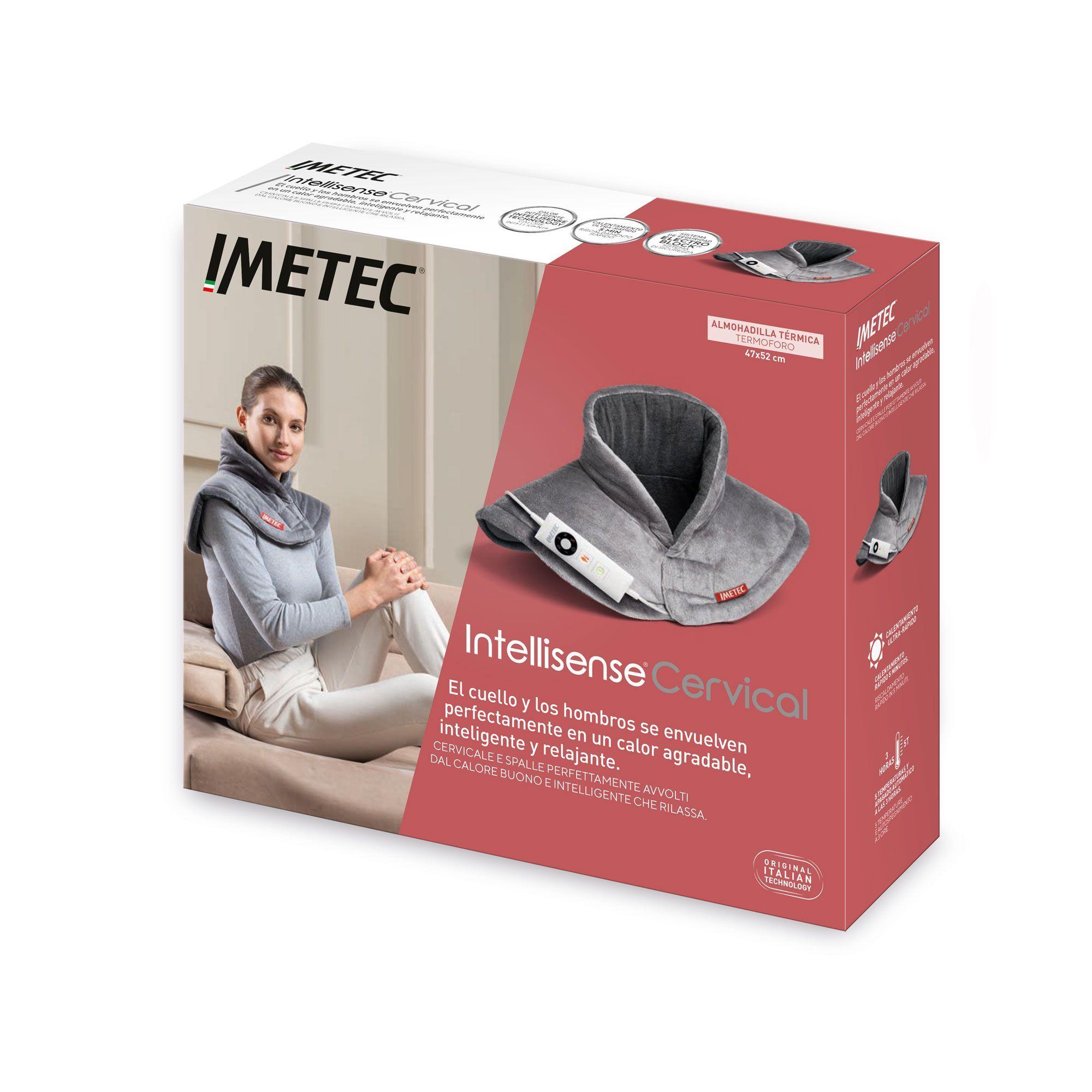 Almohadilla Térmica Cervical Scaldasonno Gris -2