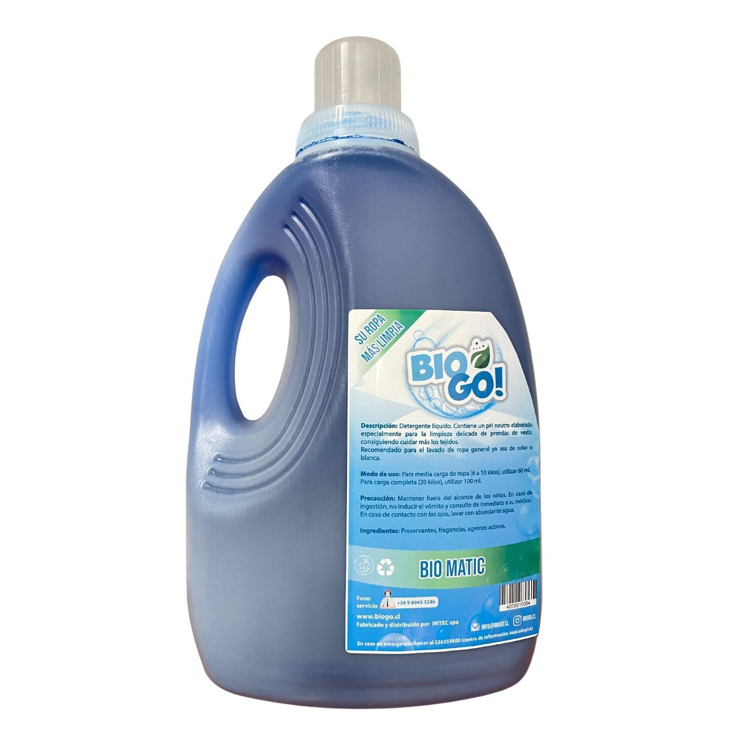 Detergente BioGo! Bio Matic 3 Litros-0