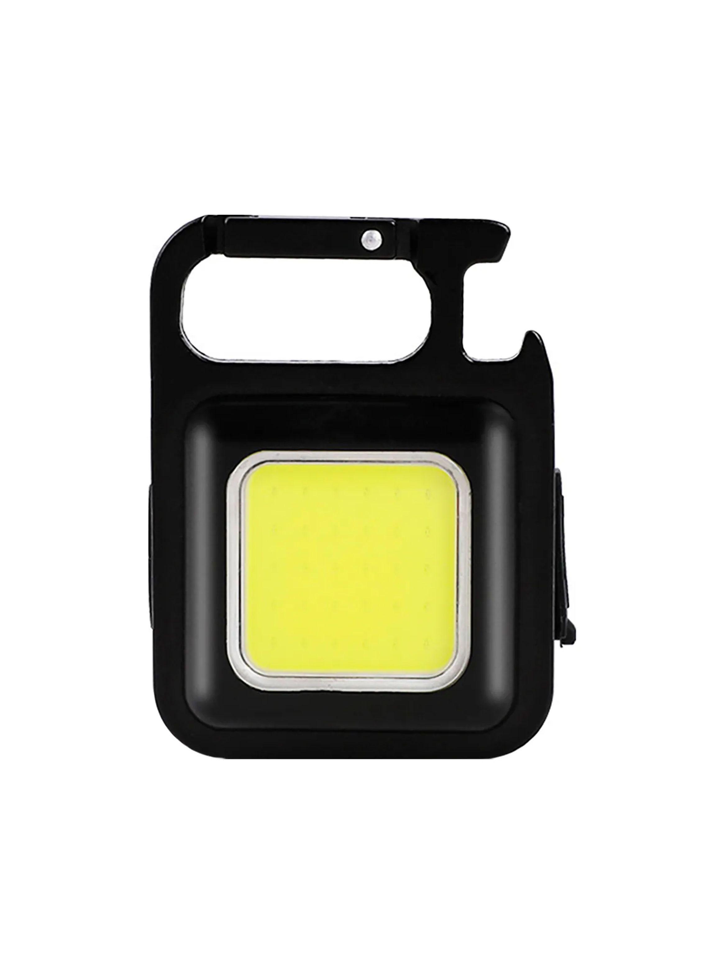 Mini Linterna Led Llavero Destapador Recargable Portátil-0