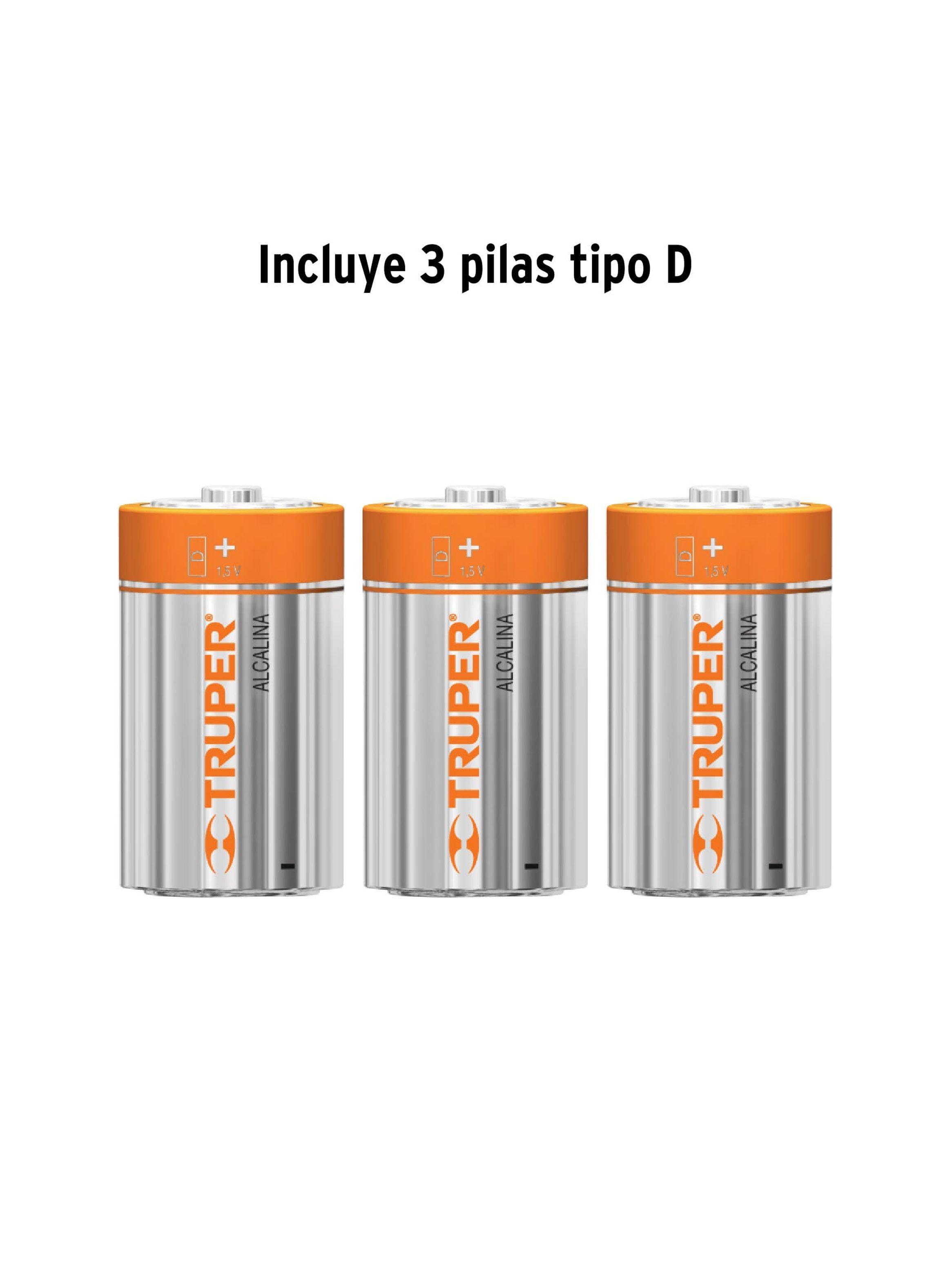Linterna de LED para campamento, tipo farol, de Pilas 3 D-4