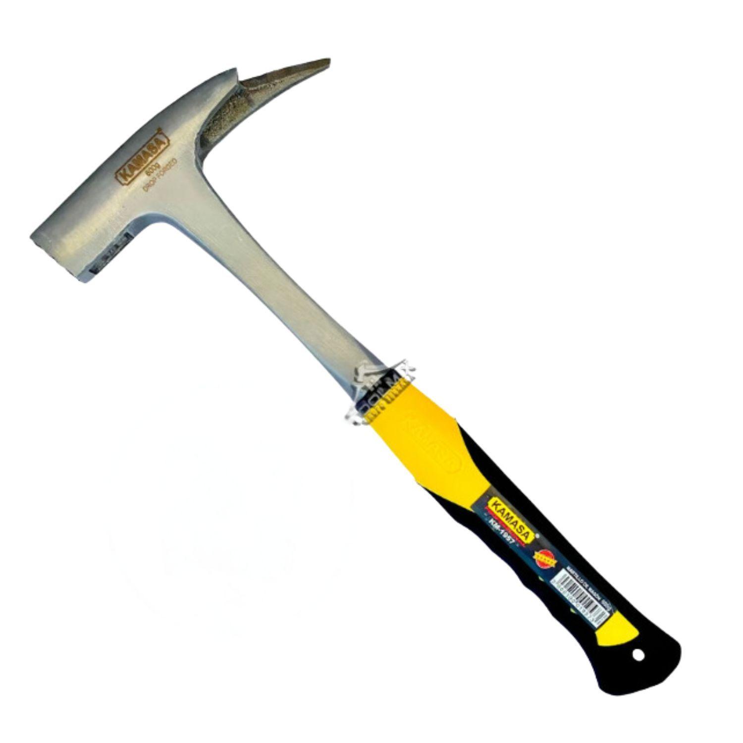 Martillo para Andamio Mango De Fibra 600g Herramienta Profesional-0