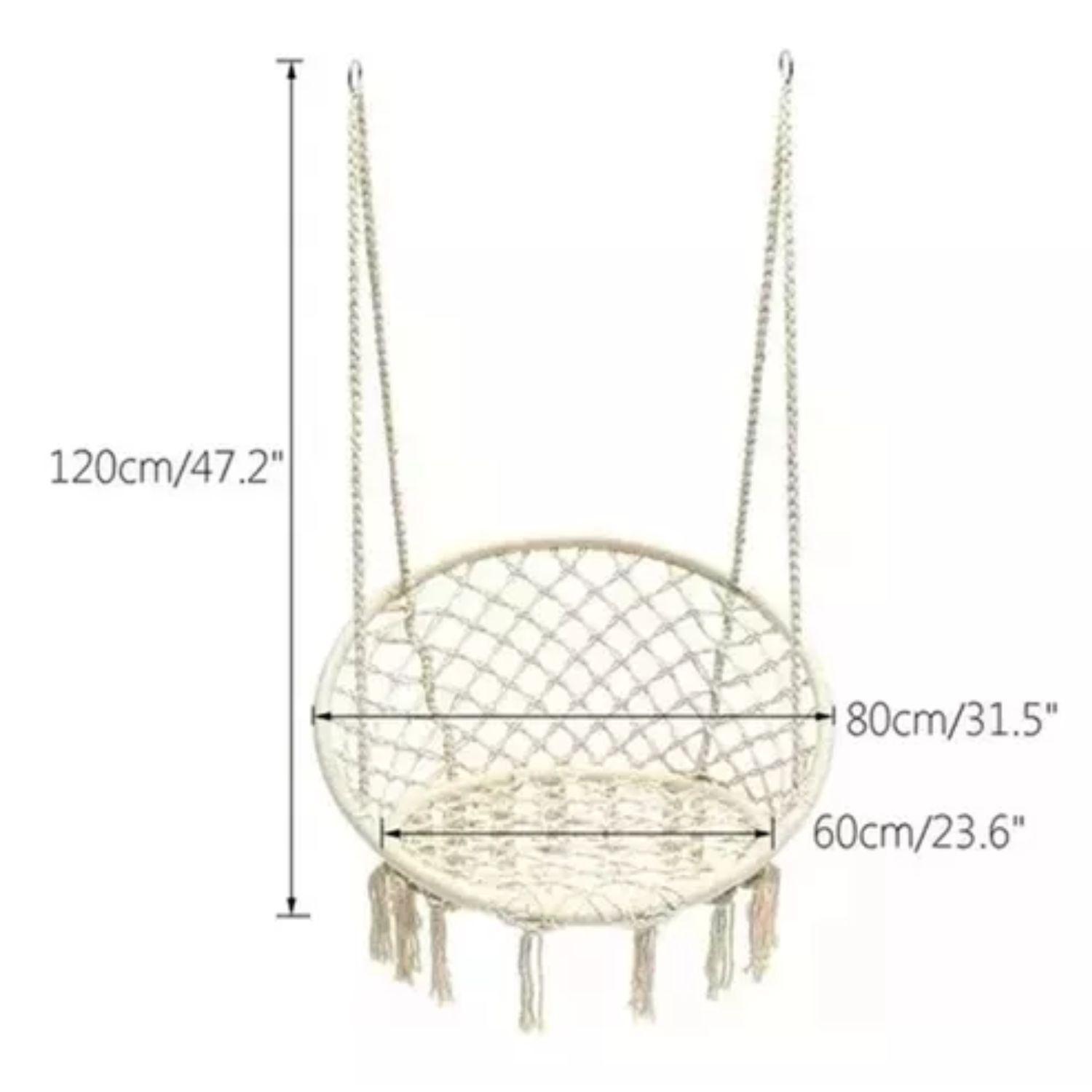 Silla Hamaca Tejido Colgante Para Casas Hogar Hamaca-5