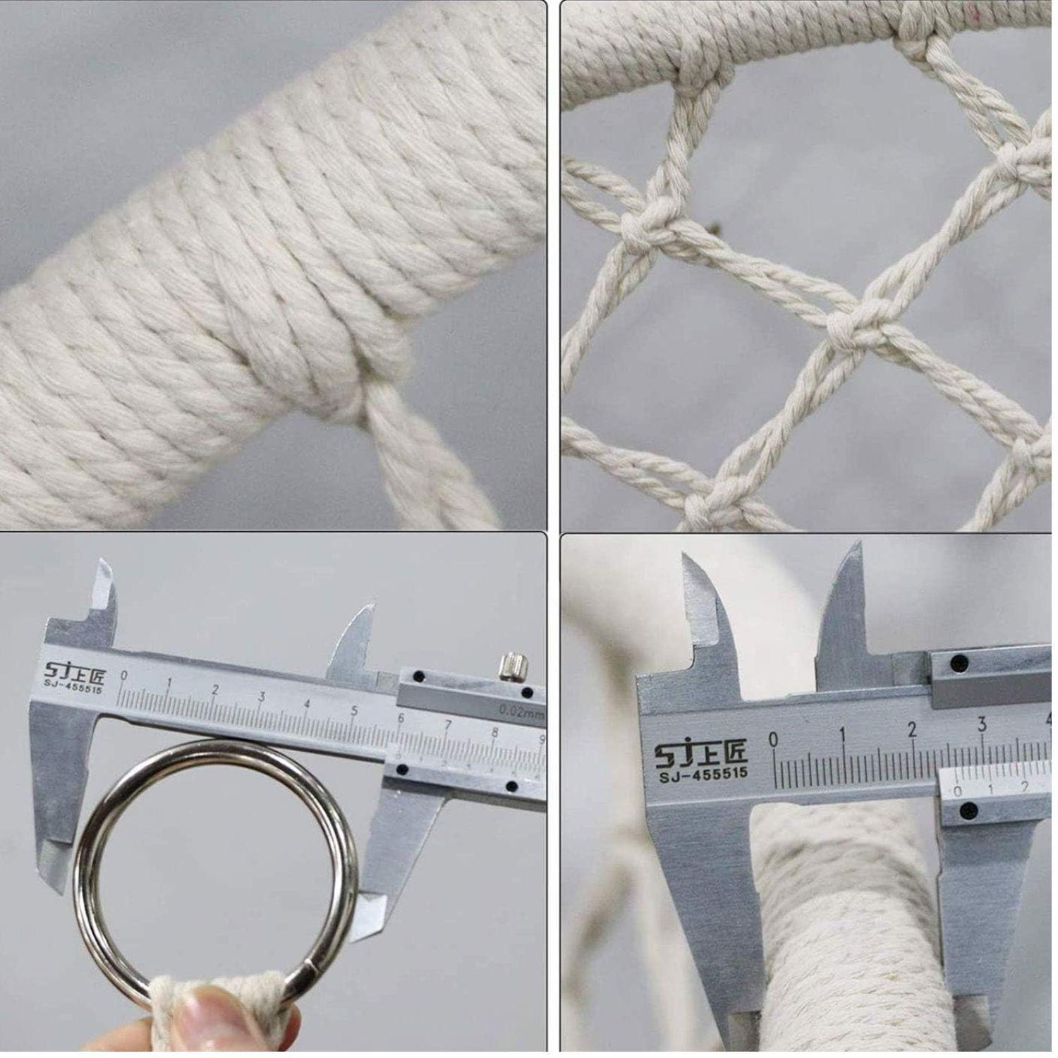 Silla Hamaca Tejido Colgante Para Casas Hogar Hamaca-4