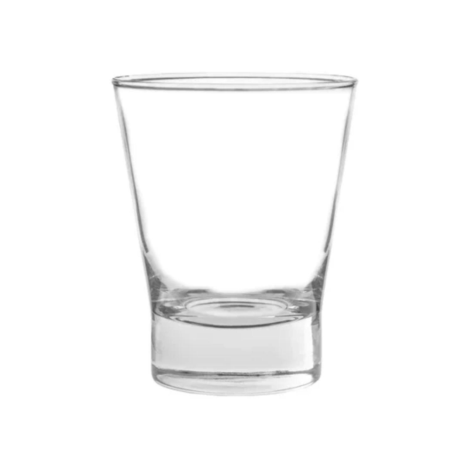 Set 6 Vasos Bajos Vidrio Cristal 347cc London Rocks-2