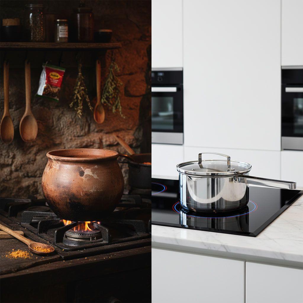 Olla Cazo Acero Inoxidable Tapa Vidrio Induccion 16cm Wens-3