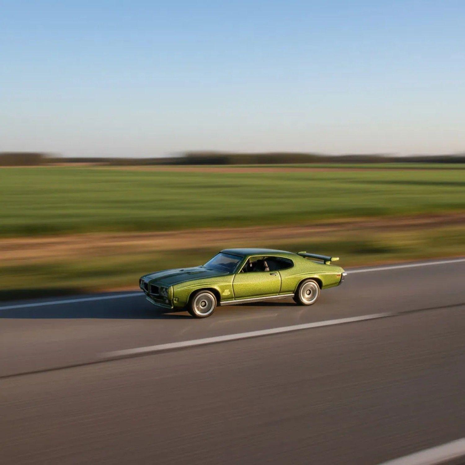 Pontiac Gto Judge 1970 Hot Wheels Silver 1/64-3