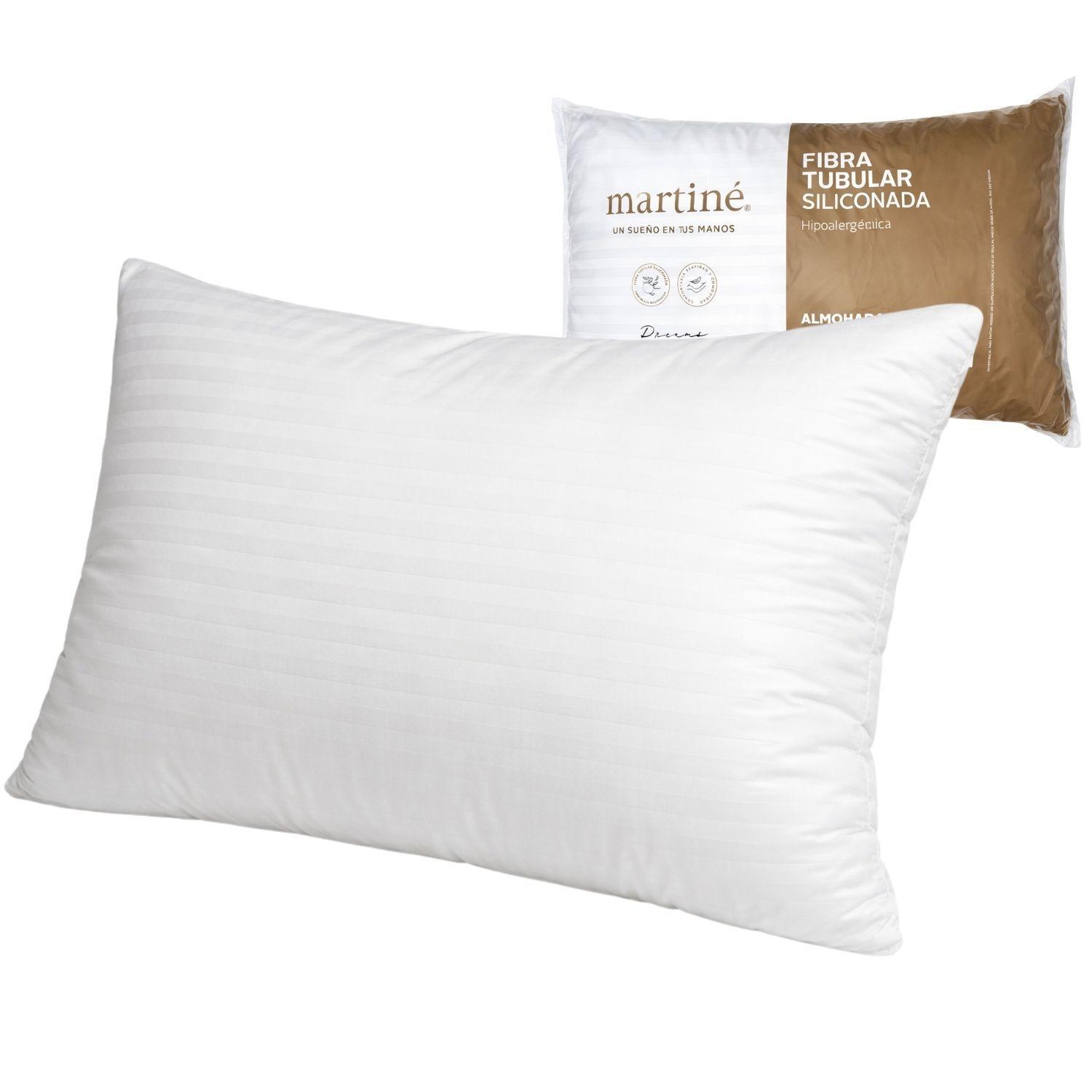 Almohada Estandar Blanca Martin 50x90cm Poliester-0