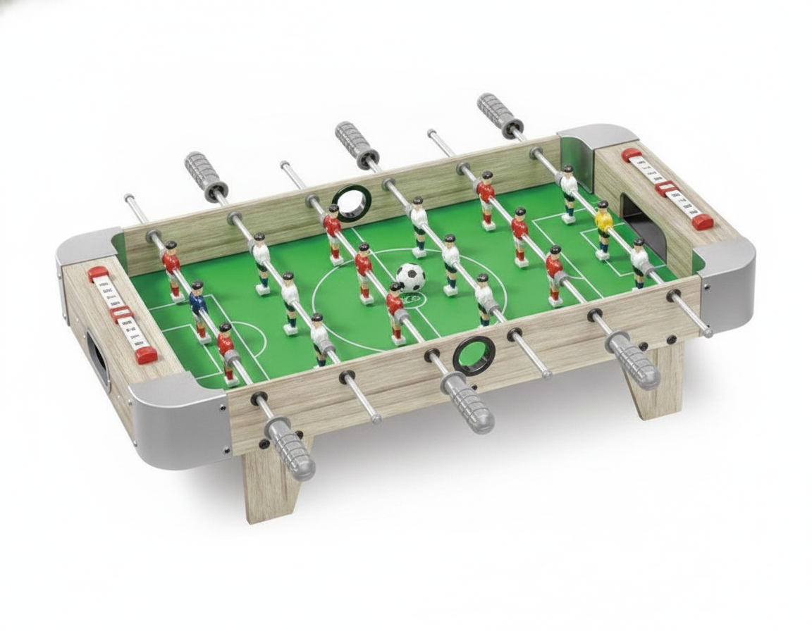 Taca Taca Mesa Futbolito Madera Jugadores 70x36cm Niños-0