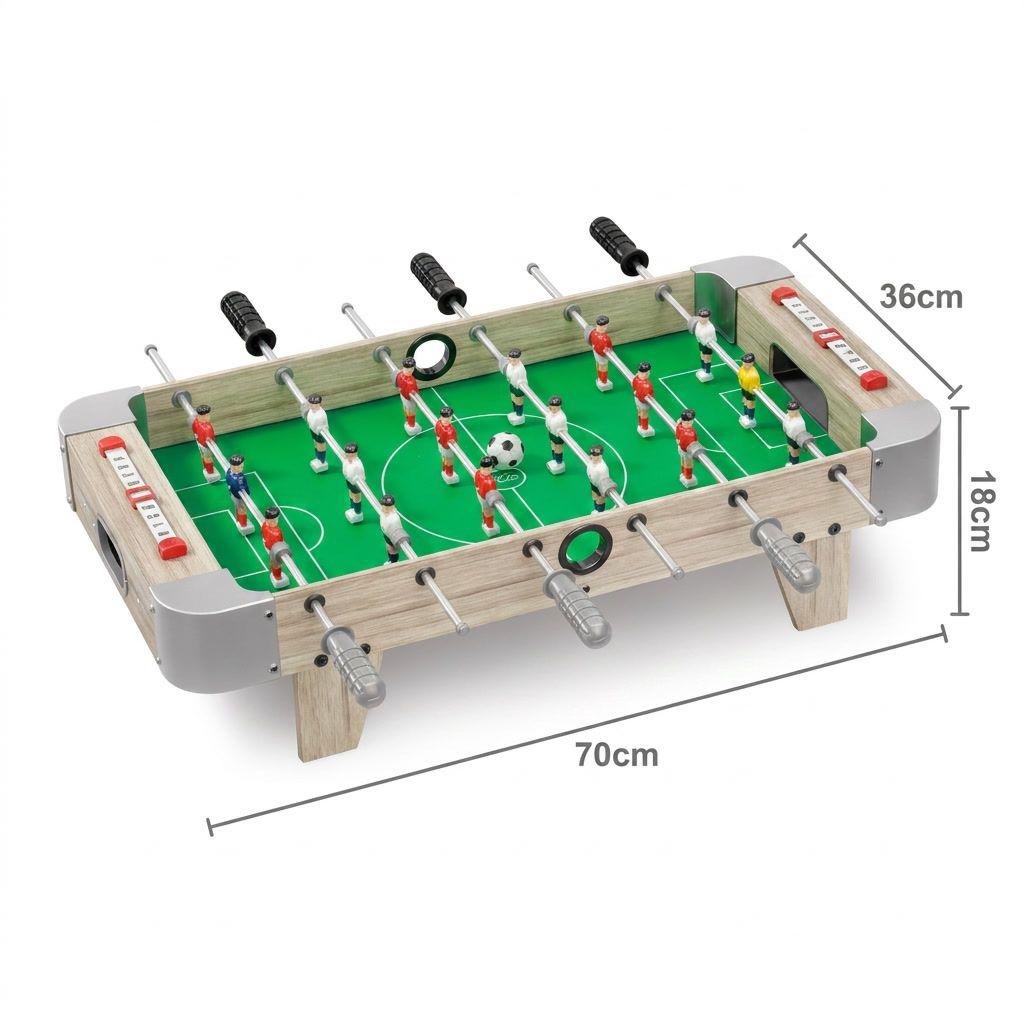 Taca Taca Mesa Futbolito Madera Jugadores 70x36cm Niños-3