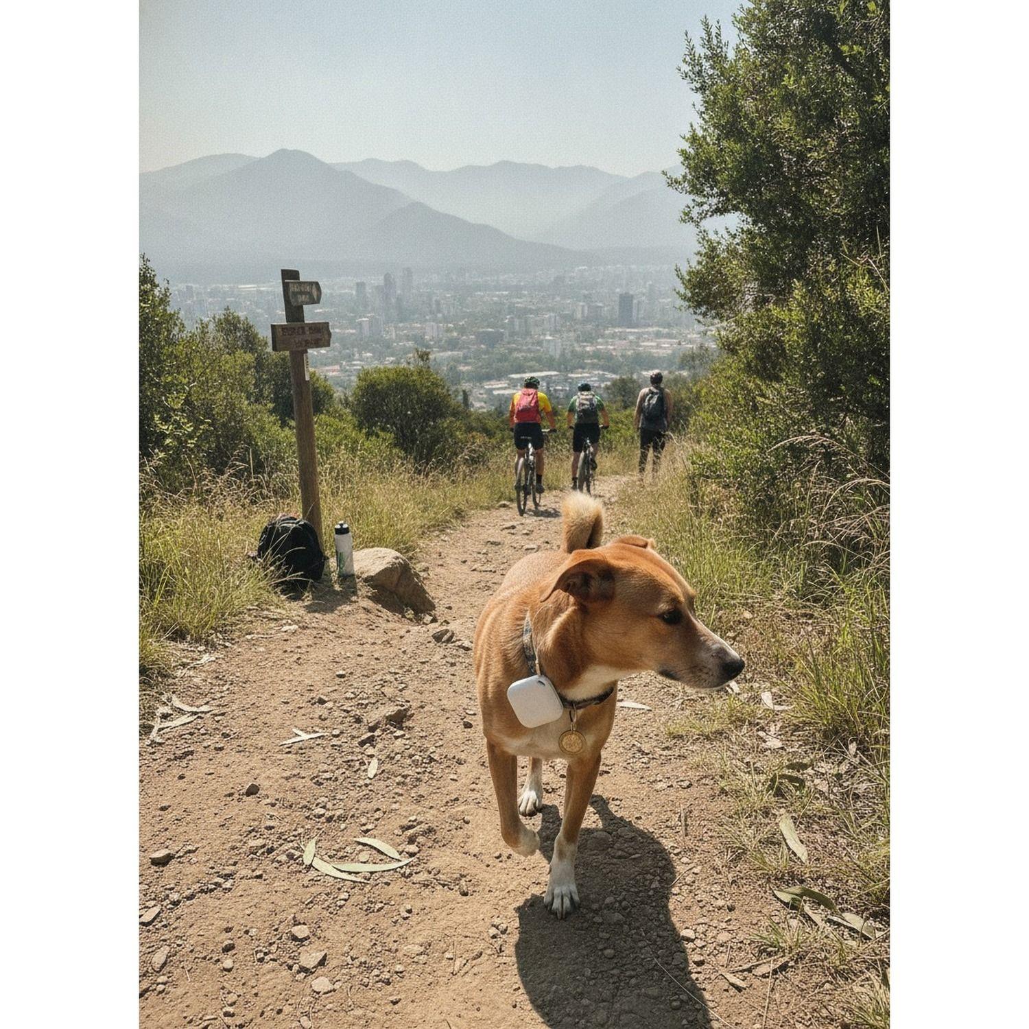 GPS Rastreo Smart Tag Mascotas iOS Blanco-5