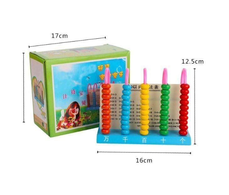 Abaco 5 Columnas Para Niños Juego Educativo Juego Didáctico-2