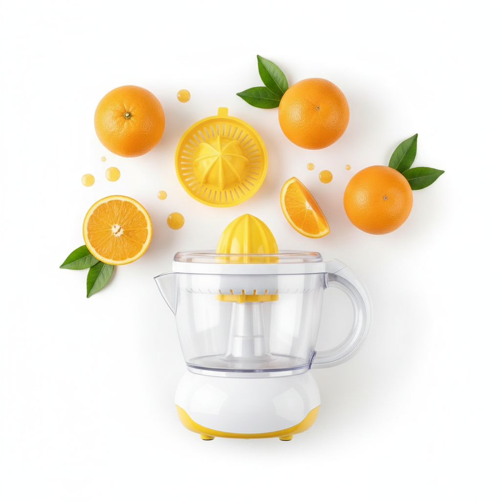 Exprimidor Eléctrico Cítricos 700ml Amarillo Sacajugos Limon-6