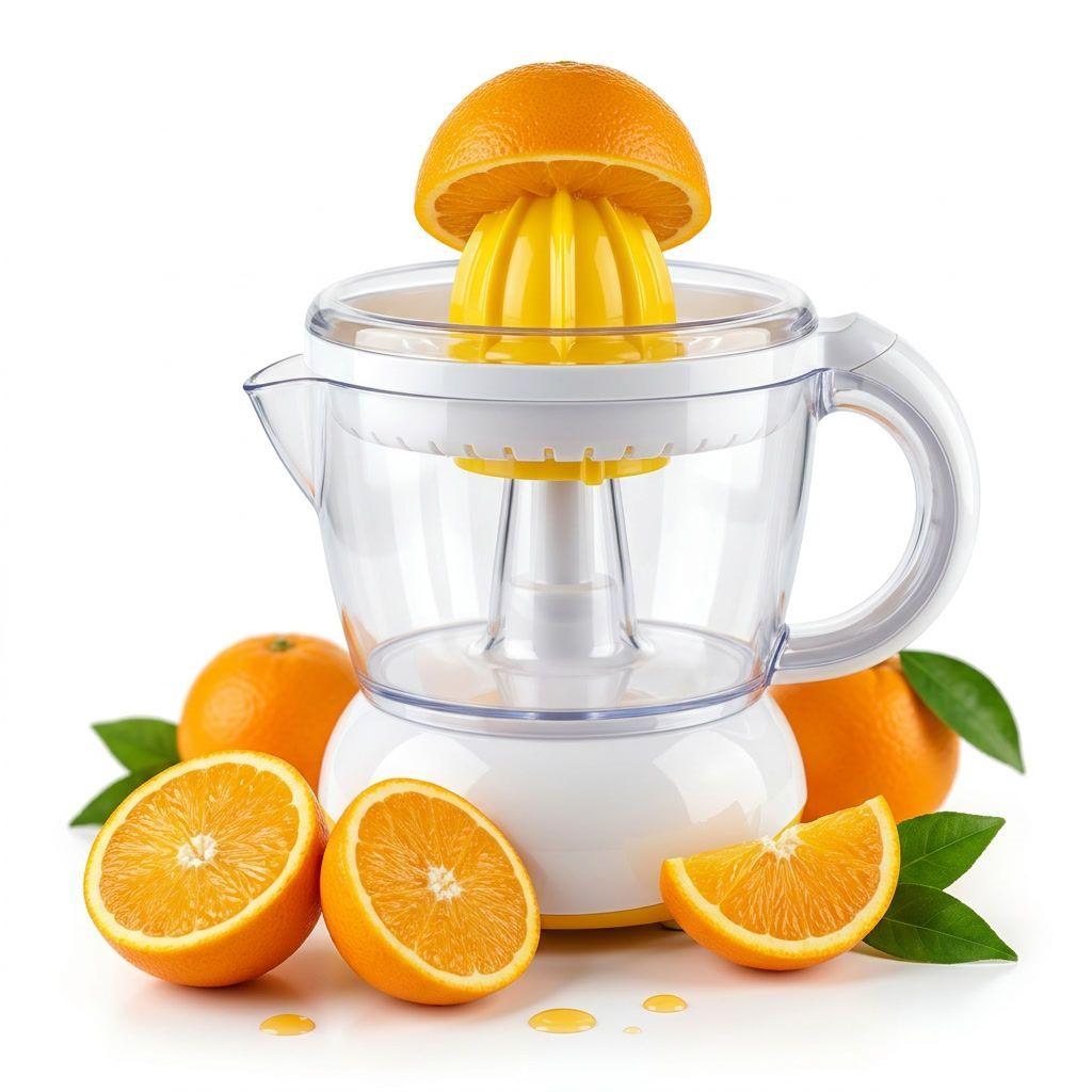 Exprimidor Eléctrico Cítricos 700ml Amarillo Sacajugos Limon-0