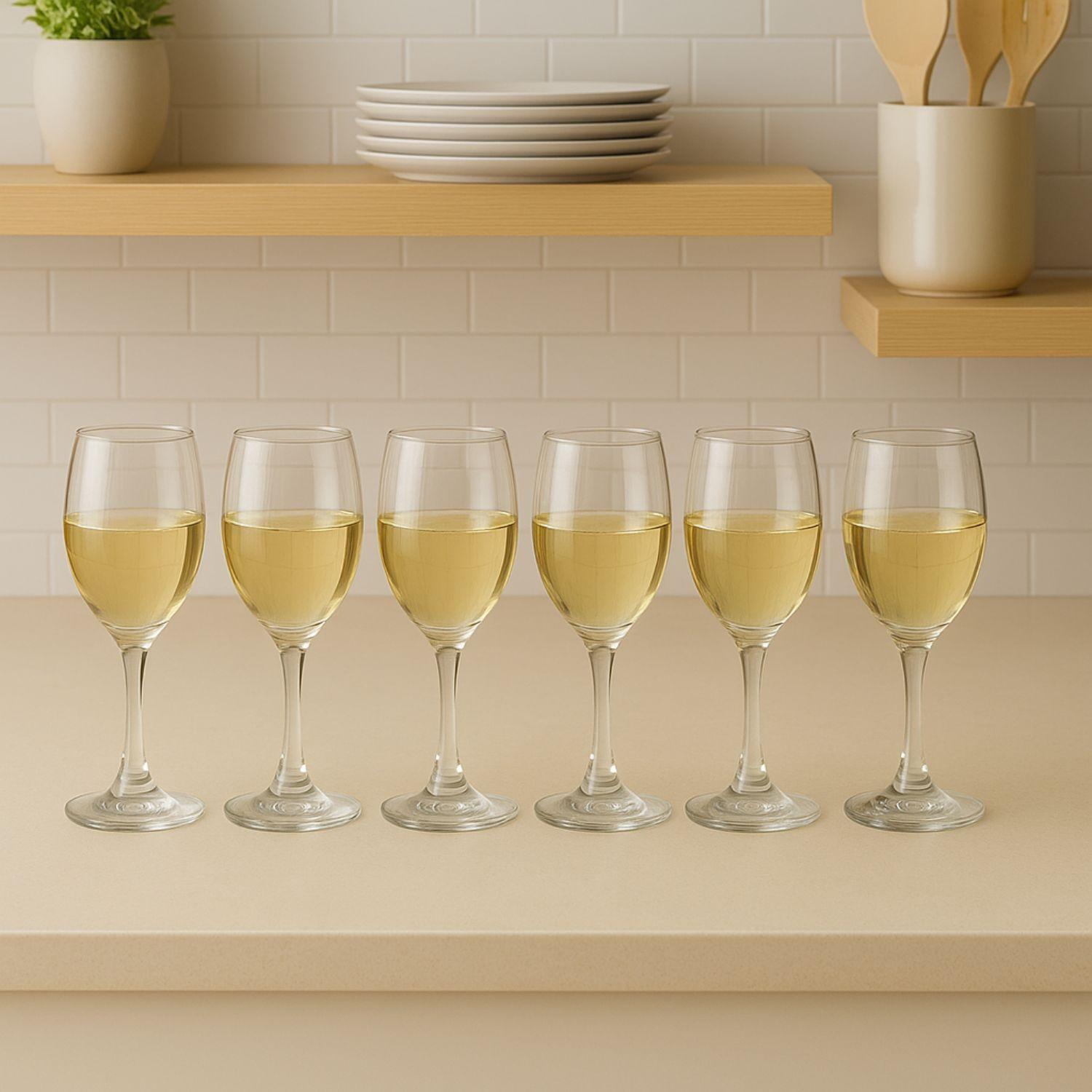 Set 18 Vasos Copas Vidrio Transparente Cristar Celebraciones-4