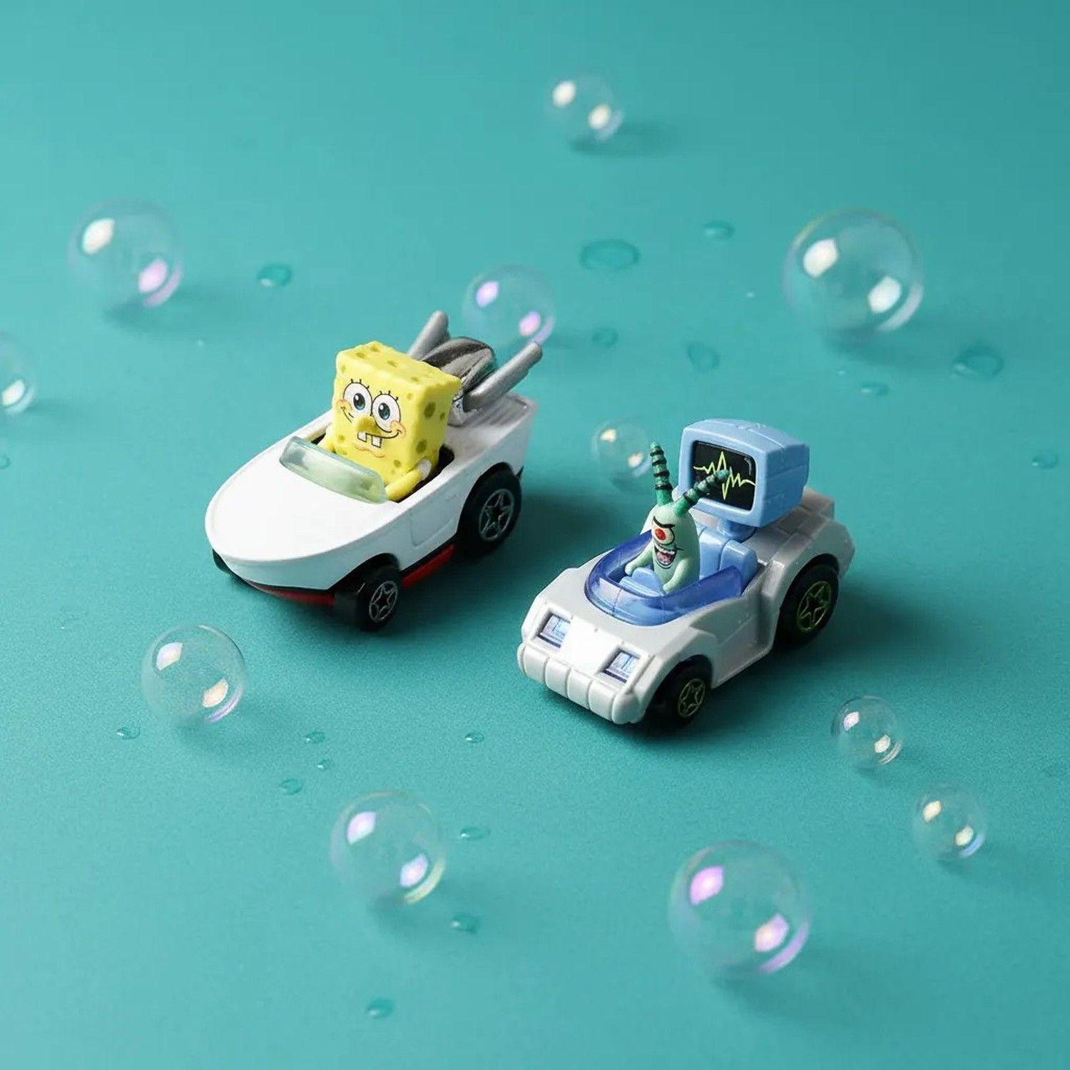 Hot Wheels RacerVerse 2025 Plankton y Bob Esponja-5
