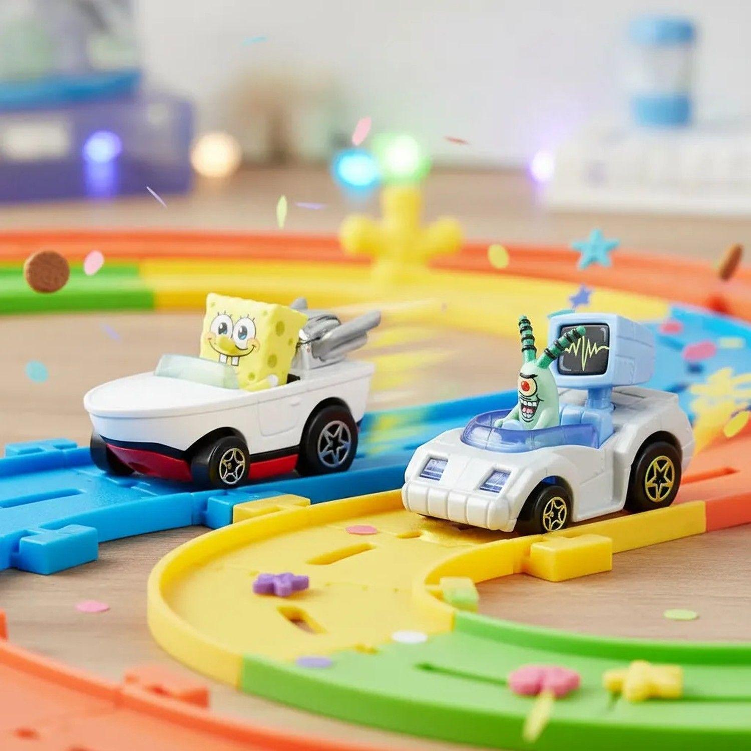 Hot Wheels RacerVerse 2025 Plankton y Bob Esponja-6