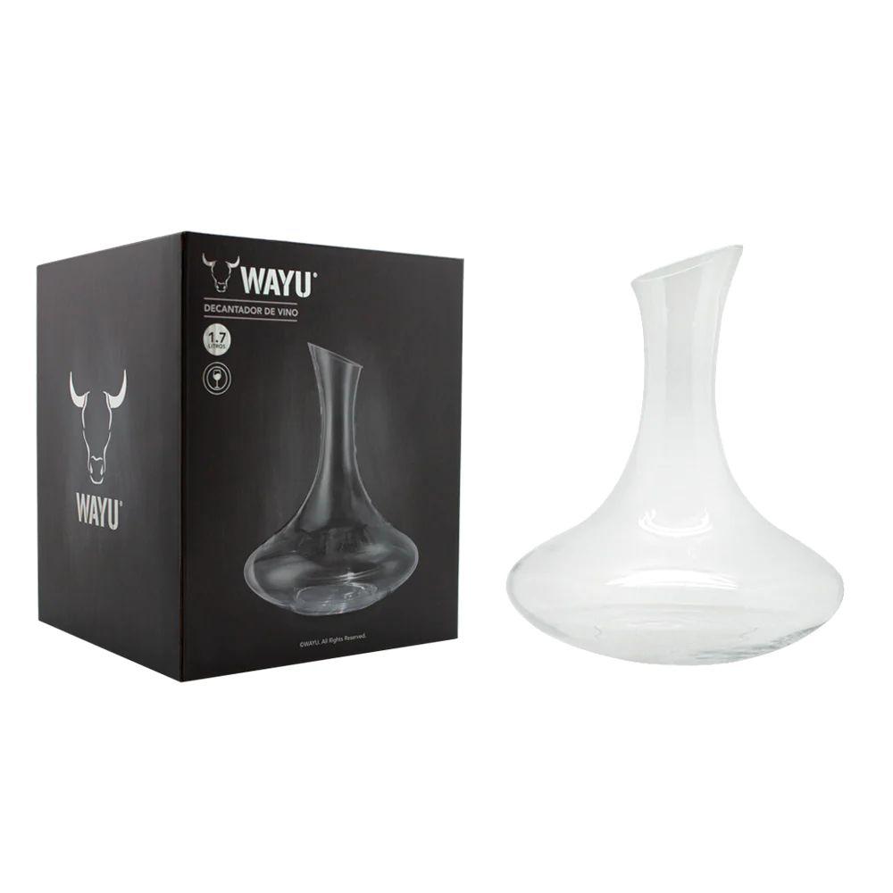 Decantador Aireador Vino 1,7 Litros Wayu Cristal Premium-3