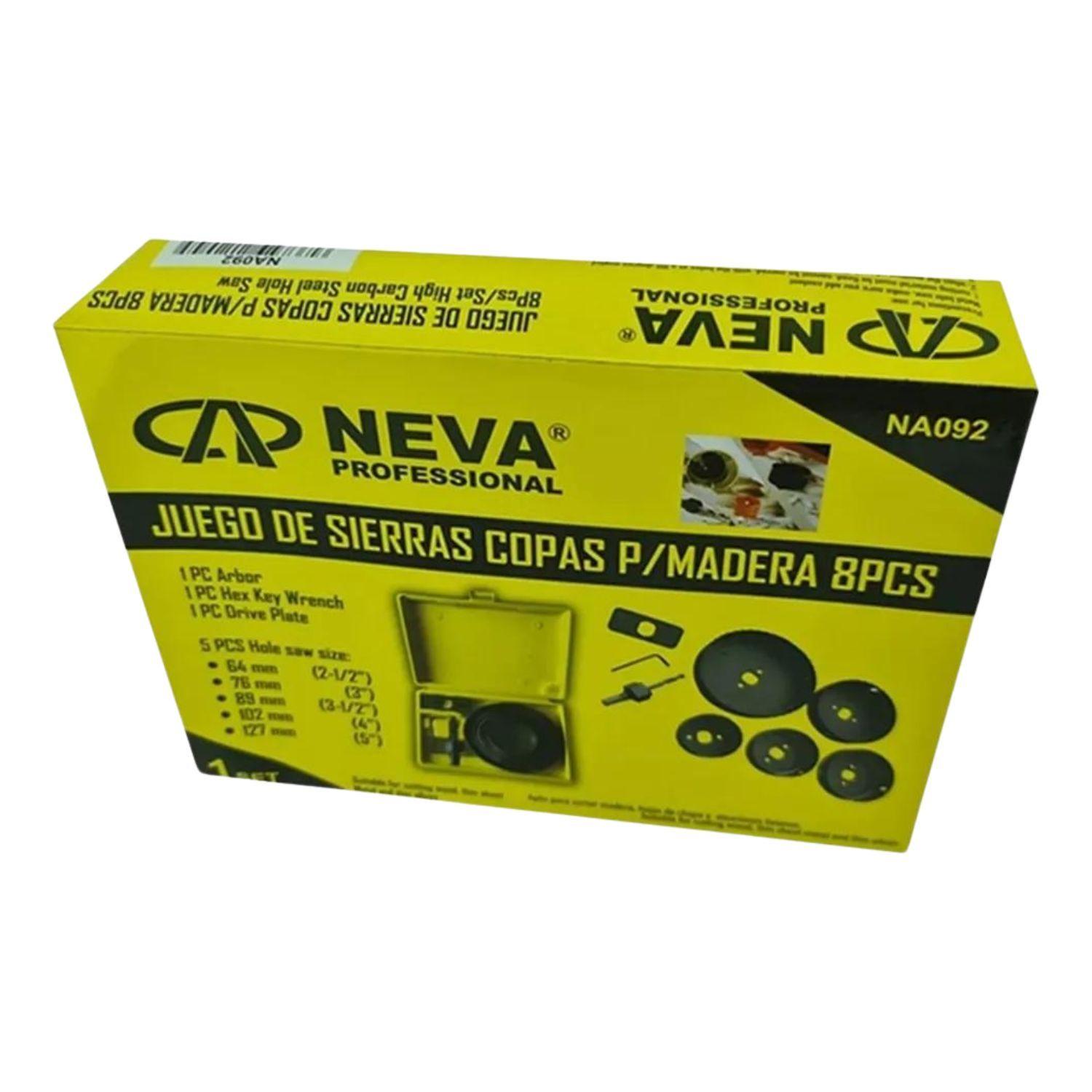Set de Sierras de Copa 8 Piezas Herramienta Ferreteria NA092-3