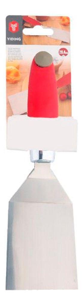 Espatula Para Cocinar Rectangular 28 Cm Con Mango Silicona-1