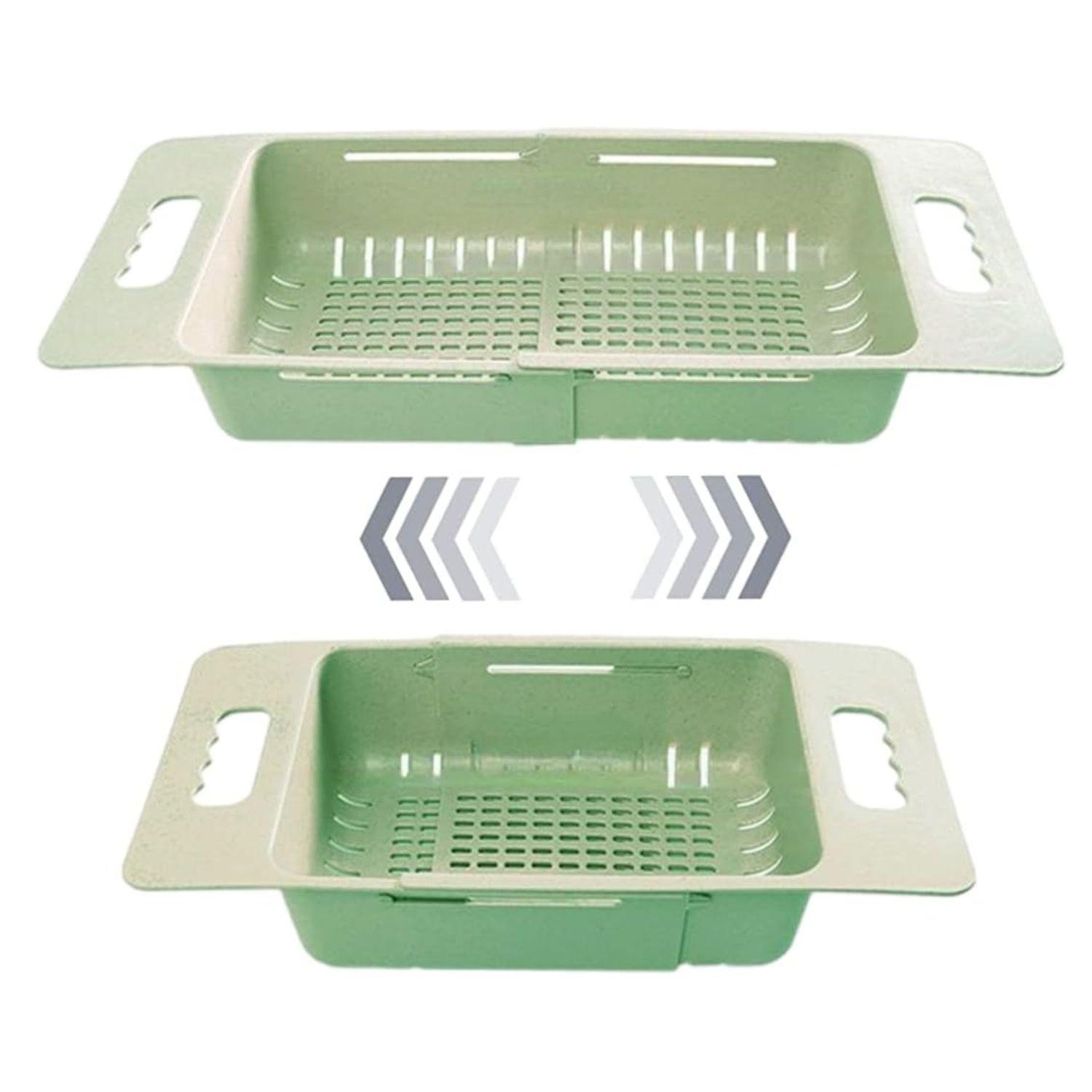 Escurridor De Cocina De Verduras Verde 48cm Funcional Y Práctico-2